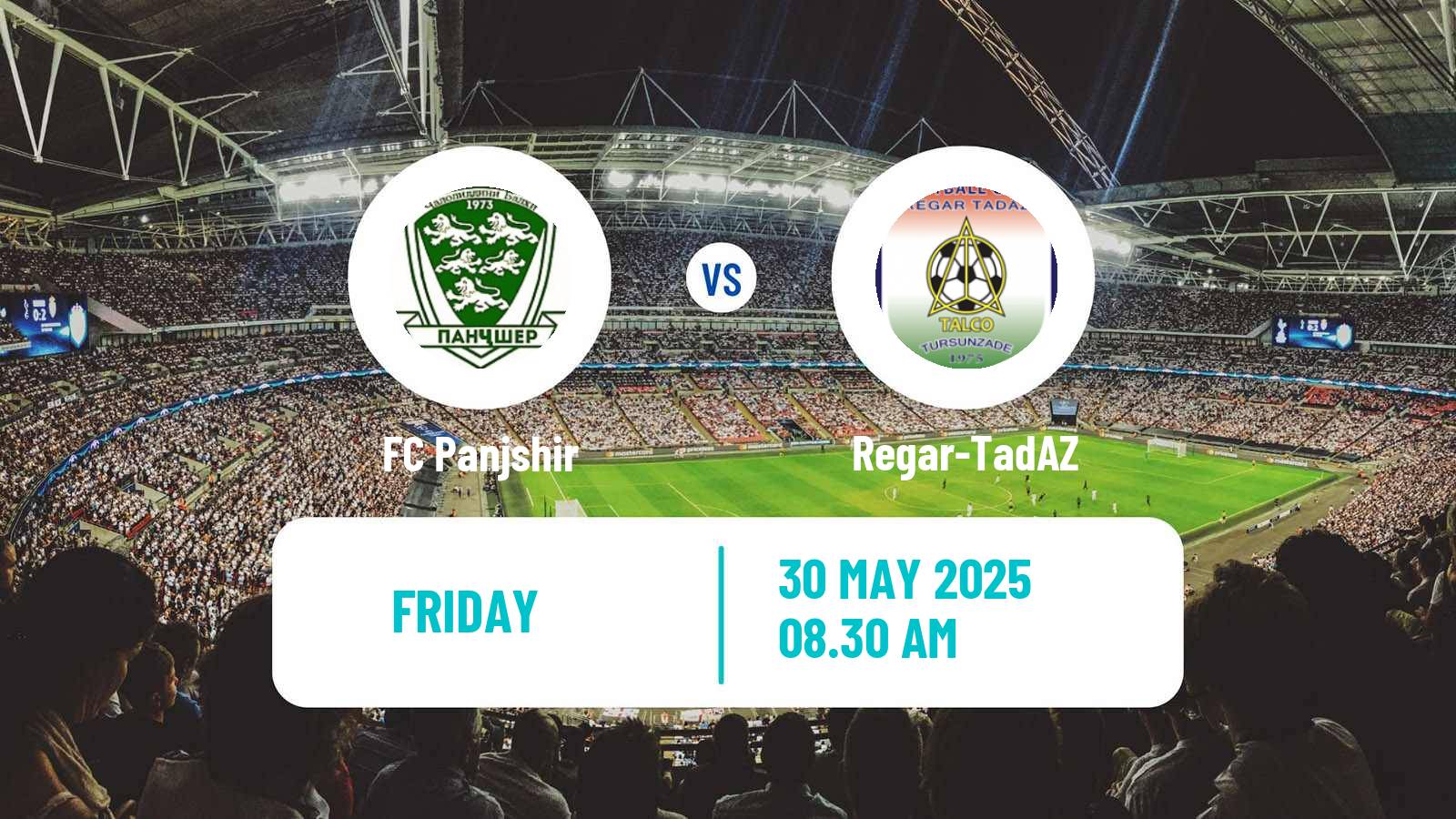 Soccer Tajik League Panjshir - Regar-TadAZ