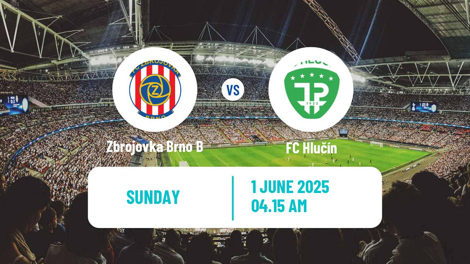 Soccer Czech MSFL Zbrojovka Brno B - Hlučín