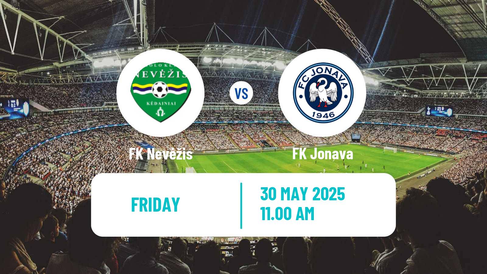 Football Lithuanian Division 2 Nevėžis - Jonava