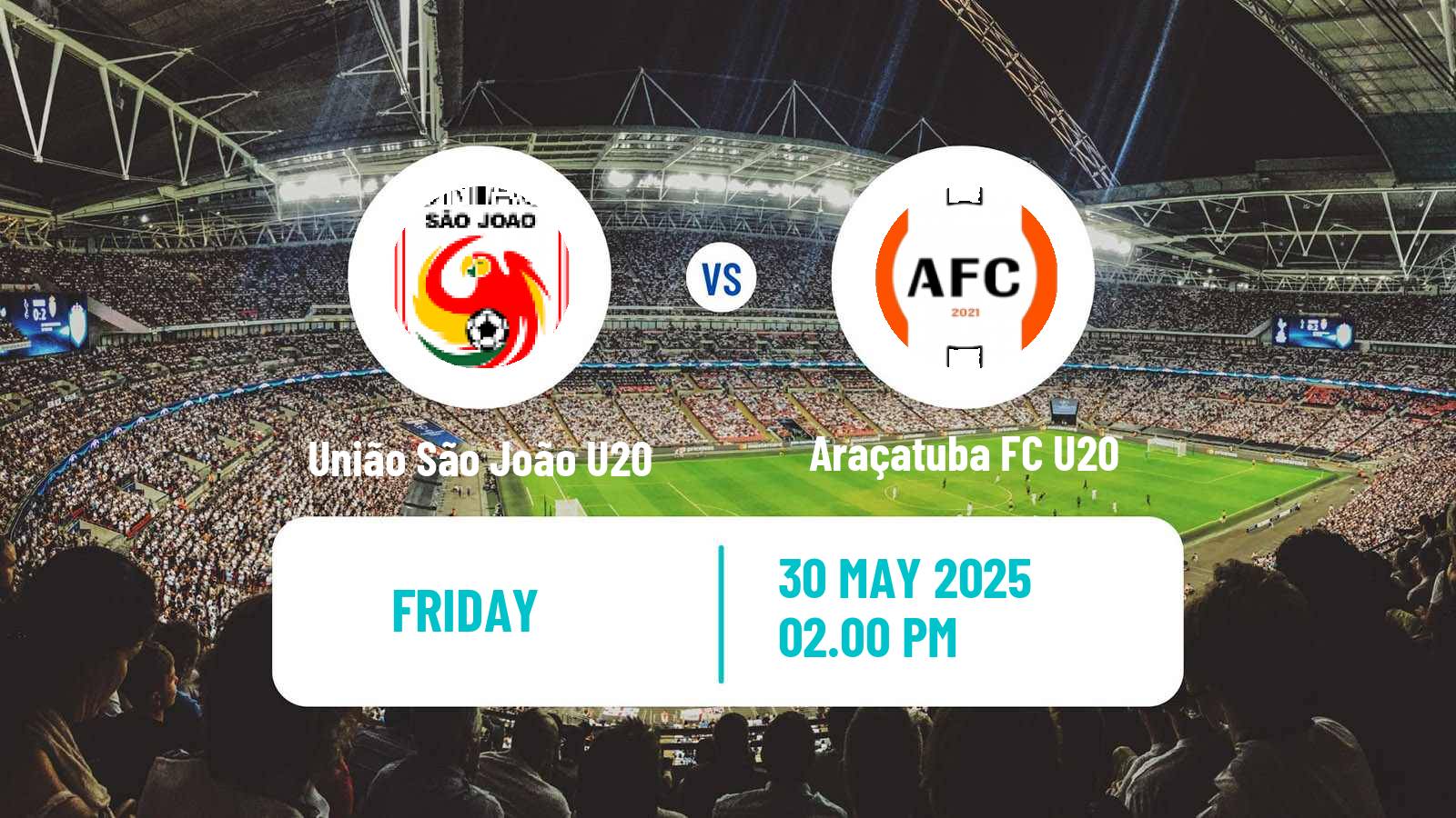 Soccer Brazilian Paulista U20 União São João U20 - Araçatuba FC U20