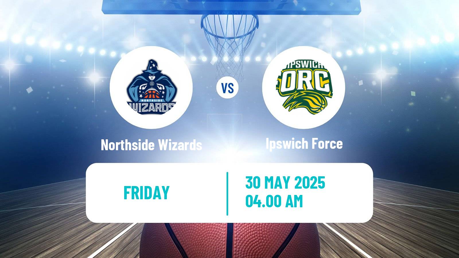 Basketball Australian NBL1 North Women Northside Wizards - Ipswich Force