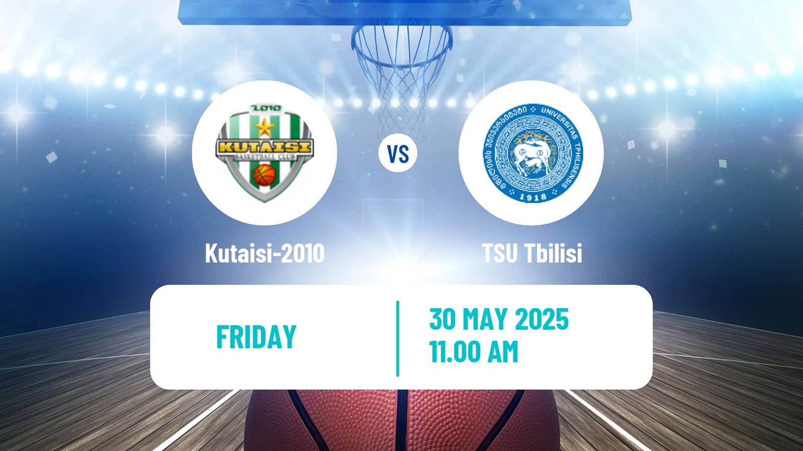 Basketball Georgian Superleague Basketball Kutaisi-2010 - TSU Tbilisi
