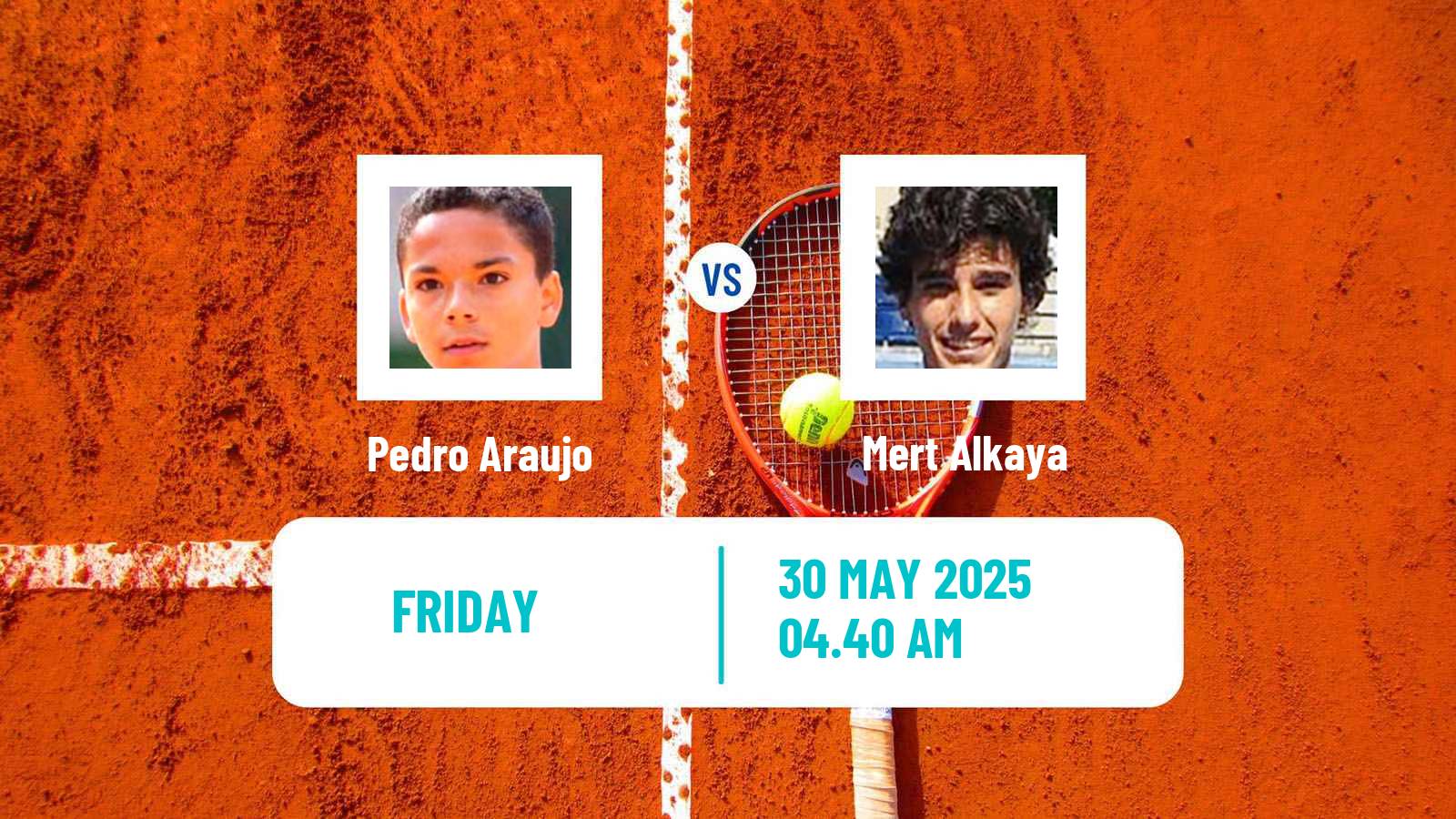 Tennis ITF M15 Monastir 21 Men Pedro Araujo - Mert Alkaya