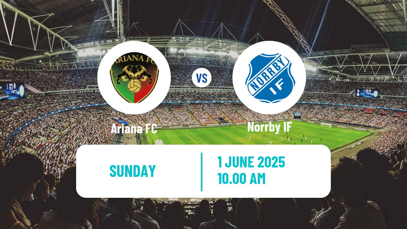Soccer Swedish Division 1 Södra Ariana - Norrby