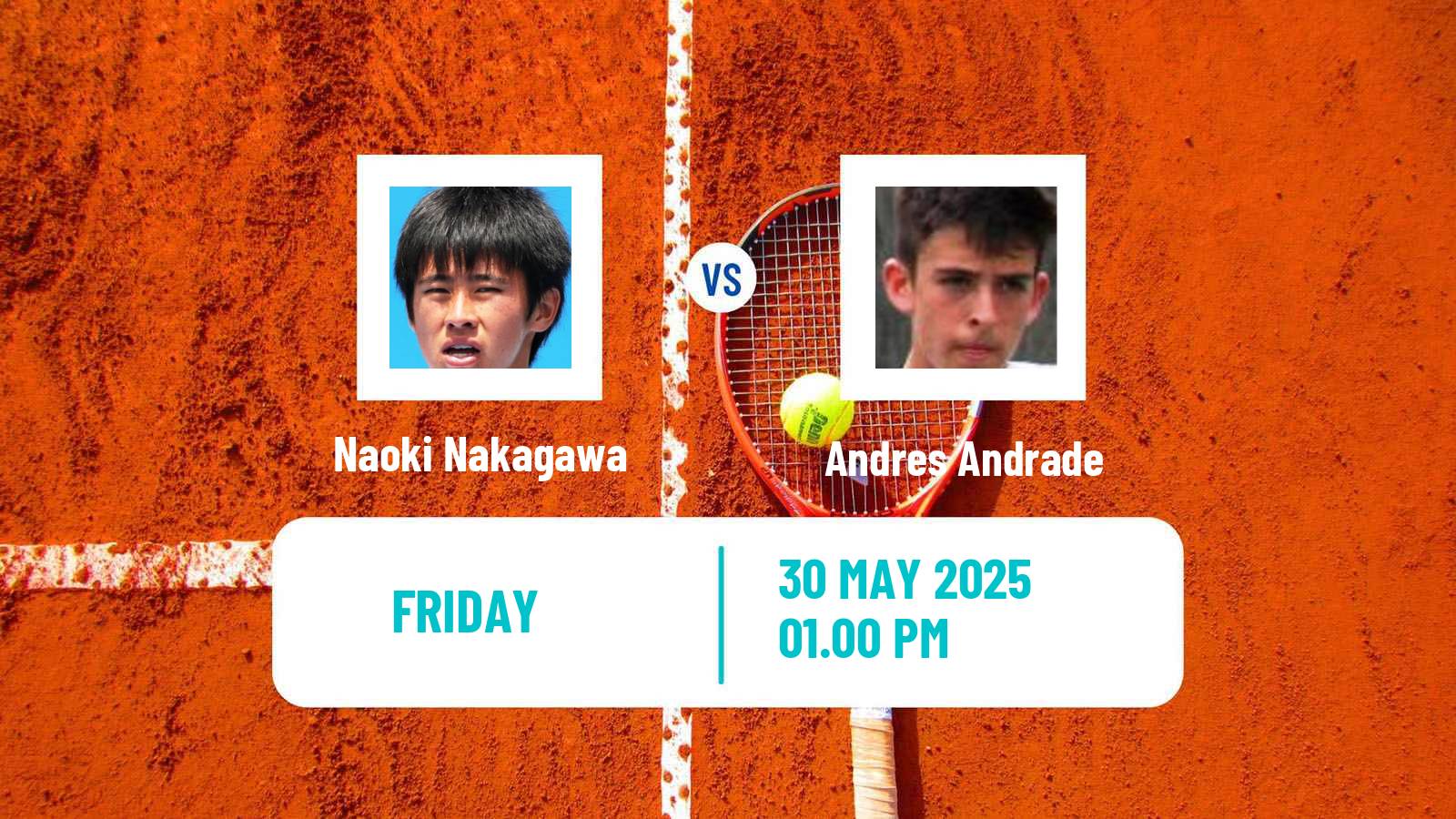 Tennis Little Rock Challenger Men Naoki Nakagawa - Andres Andrade