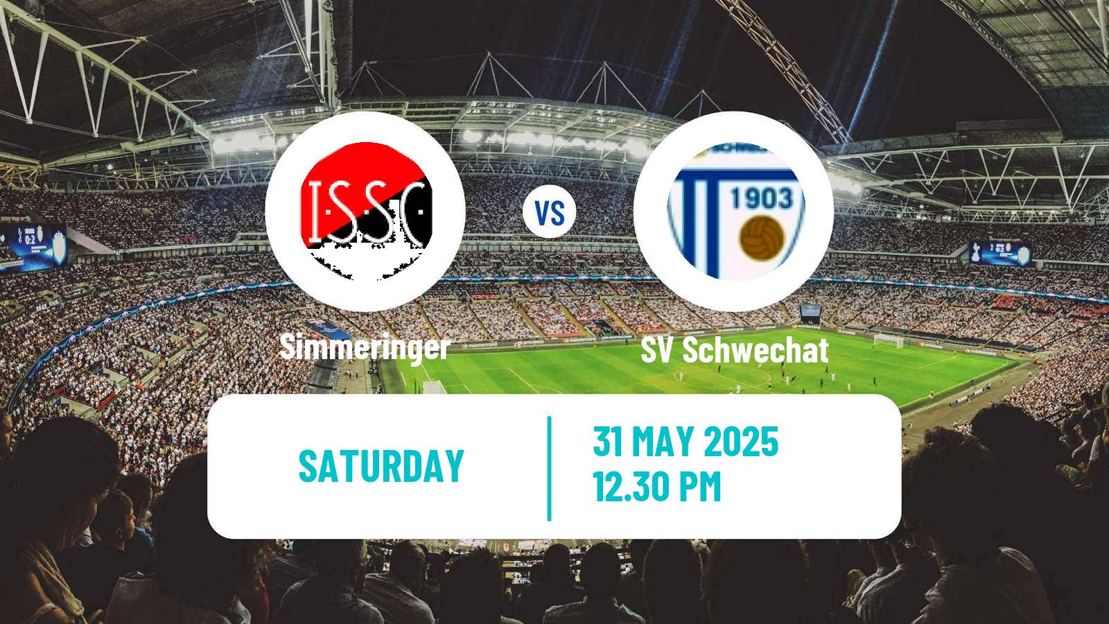 Football Austrian Landesliga Wien Simmeringer - Schwechat