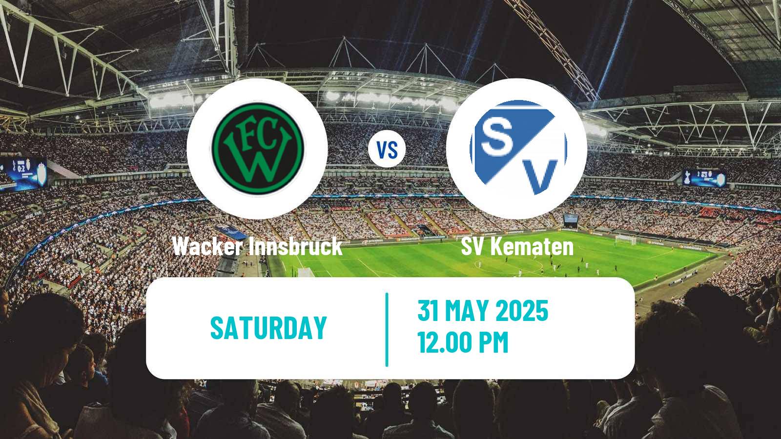 Soccer Austrian Landesliga Tirol Wacker Innsbruck - Kematen