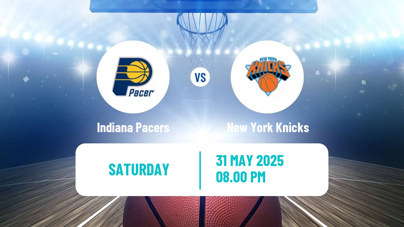 Basketball NBA Indiana Pacers - New York Knicks