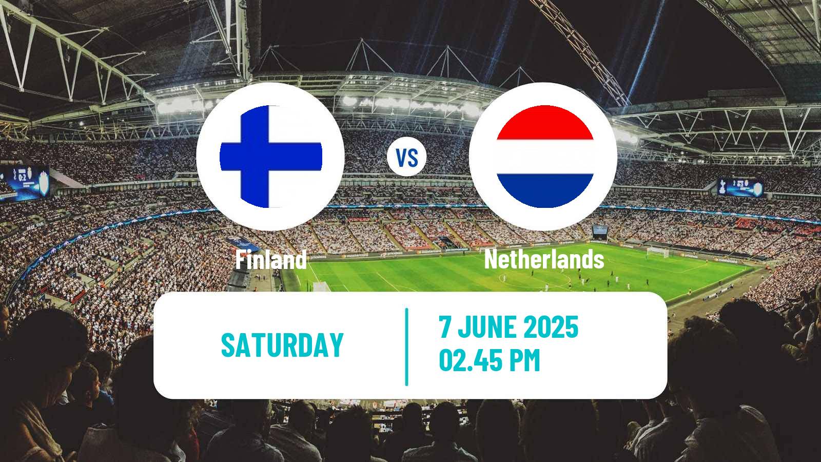 Soccer FIFA World Cup Finland - Netherlands