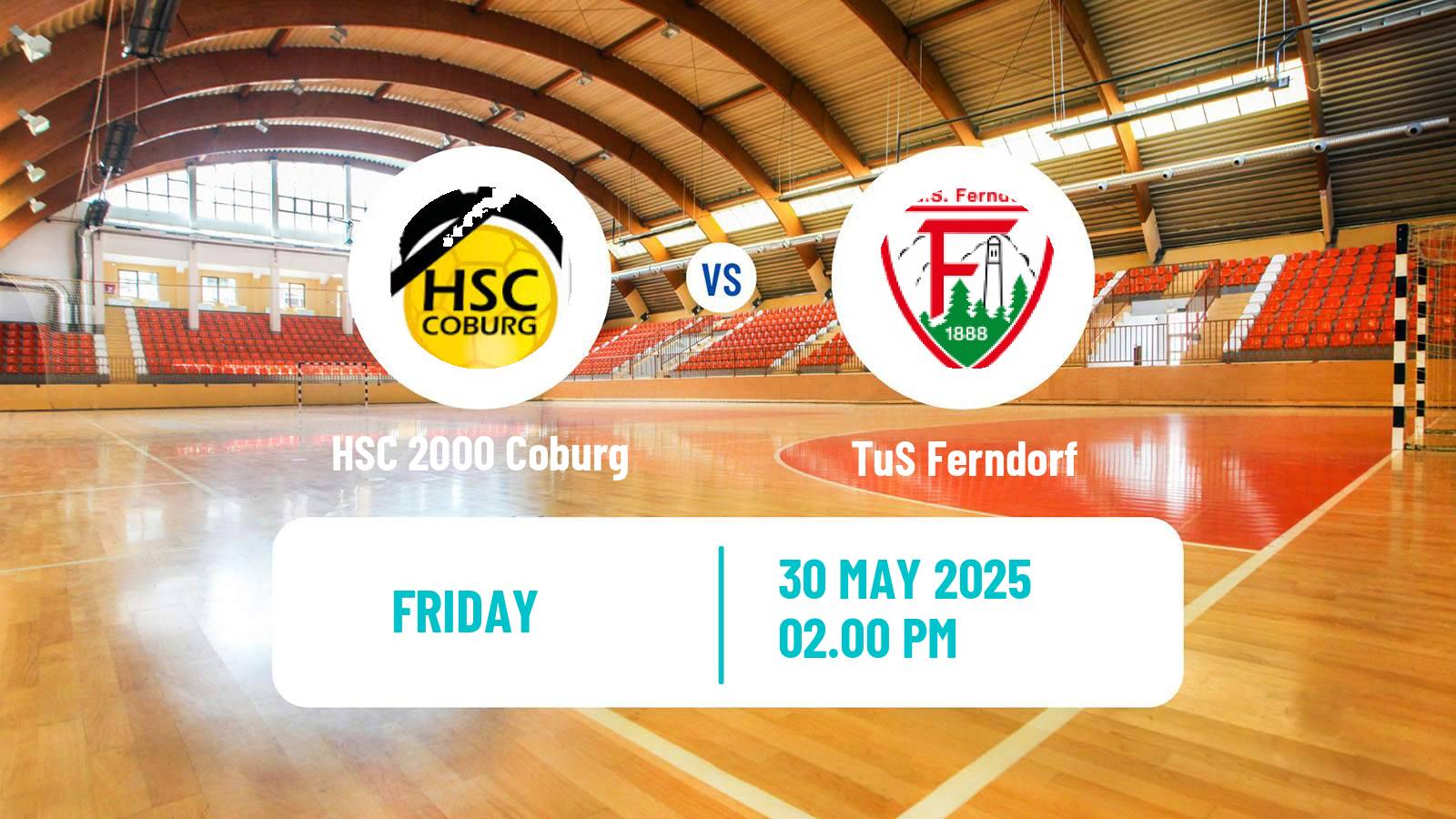 Handball German 2 Bundesliga Handball HSC 2000 Coburg - Ferndorf
