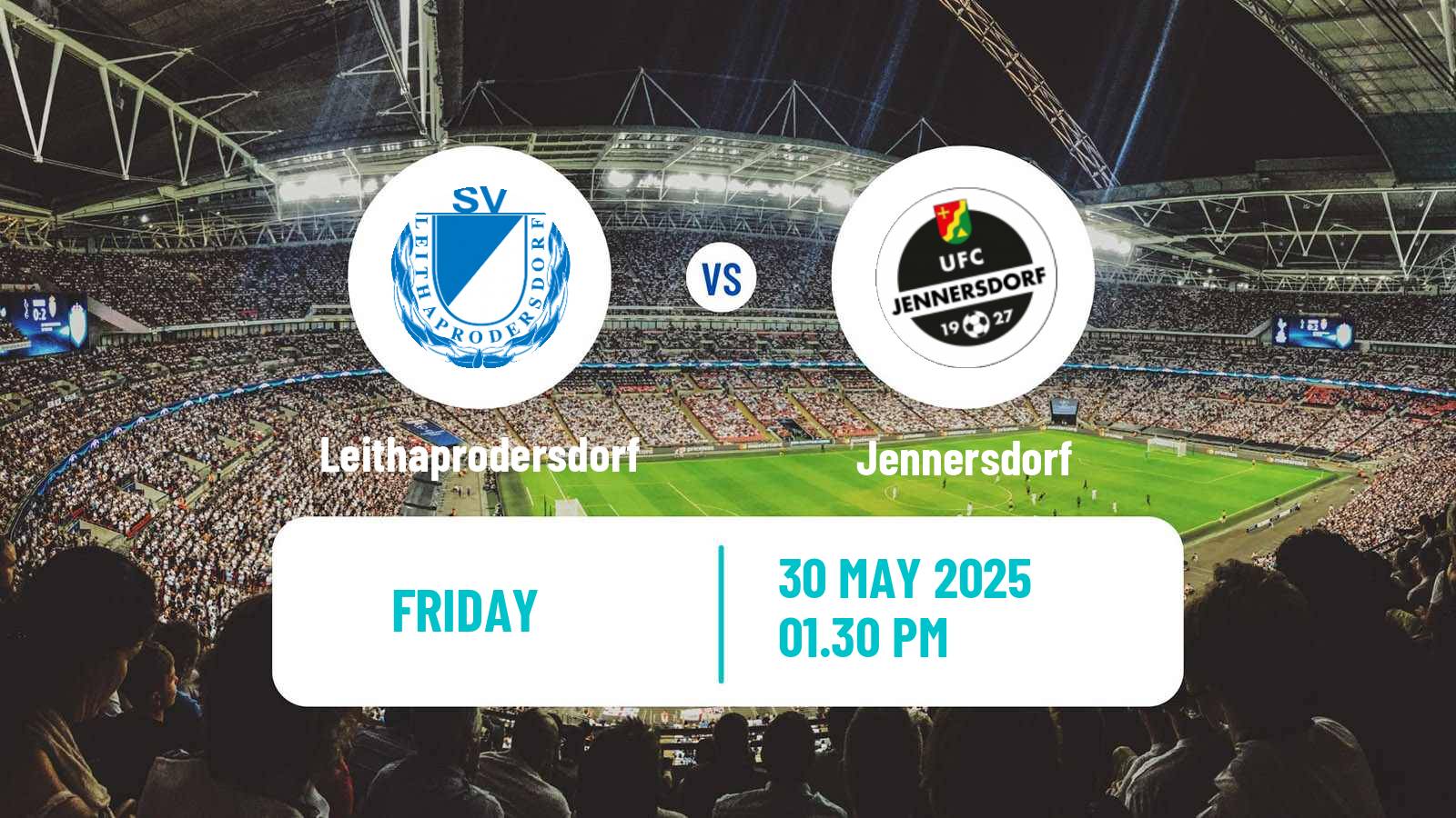 Soccer Austrian Landesliga Burgenland Leithaprodersdorf - Jennersdorf
