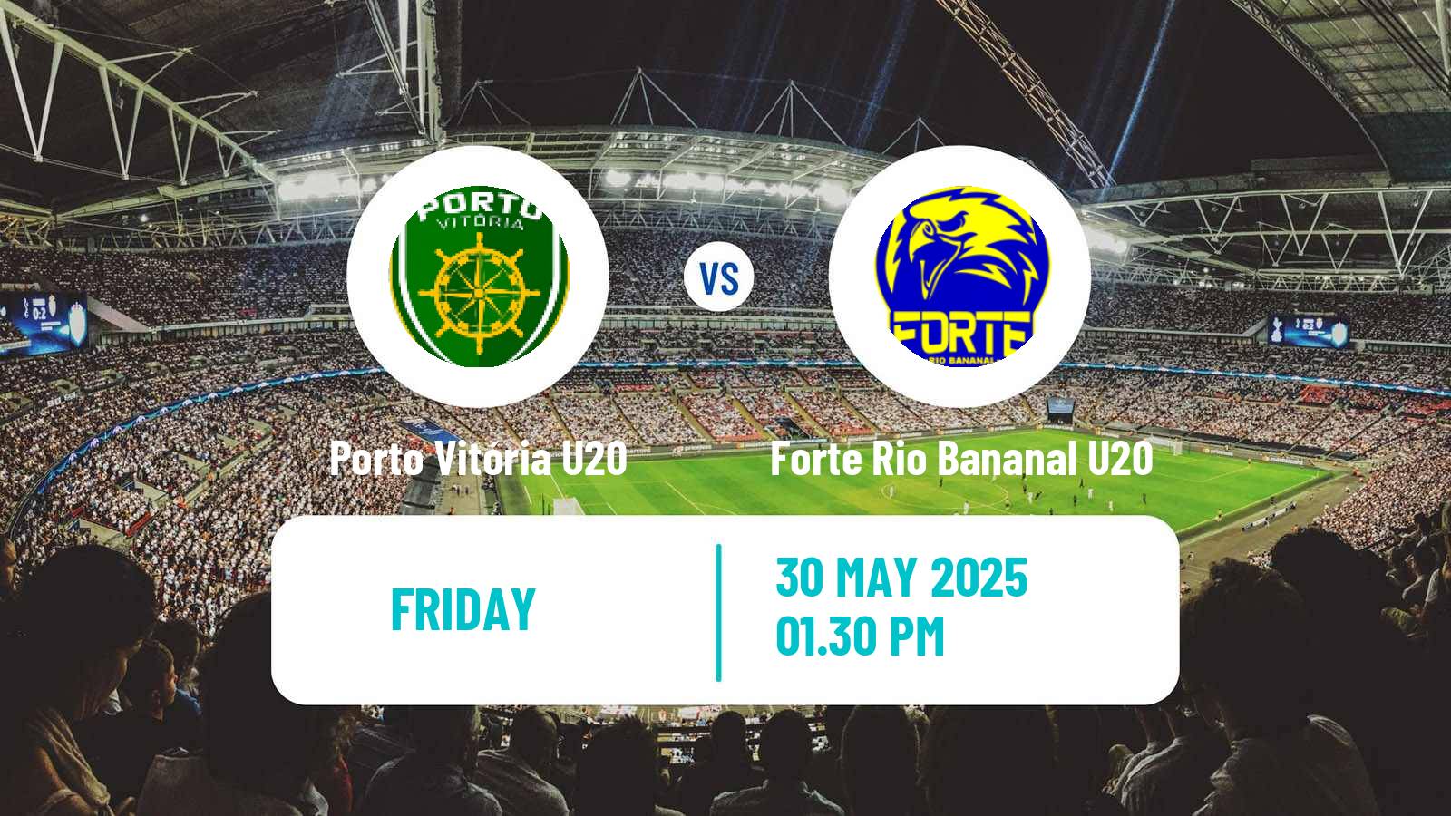 Soccer Brazilian Capixaba U20 Porto Vitória U20 - Forte Rio Bananal U20