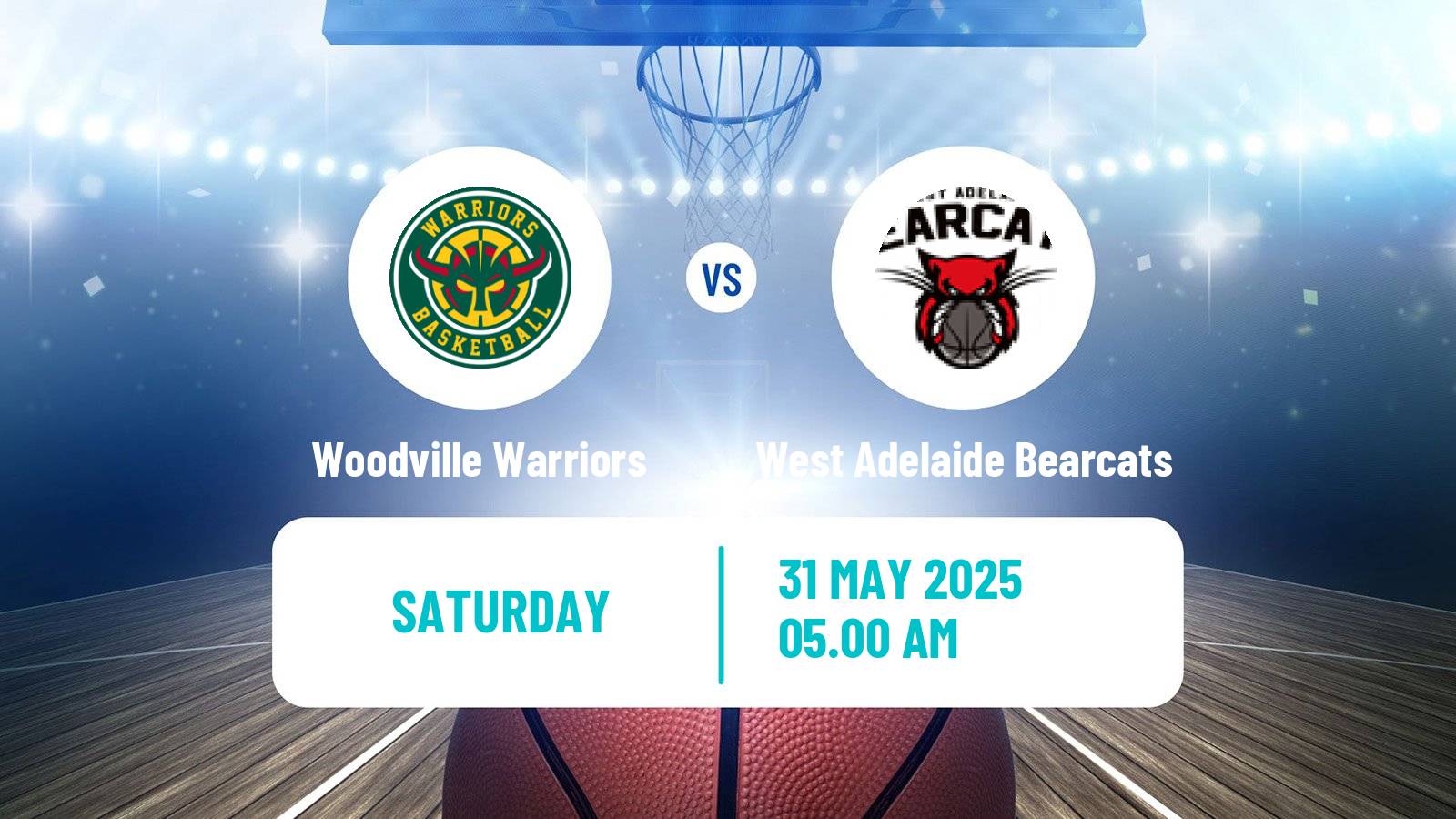 Basketball Australian NBL1 Central Women Woodville Warriors - West Adelaide Bearcats