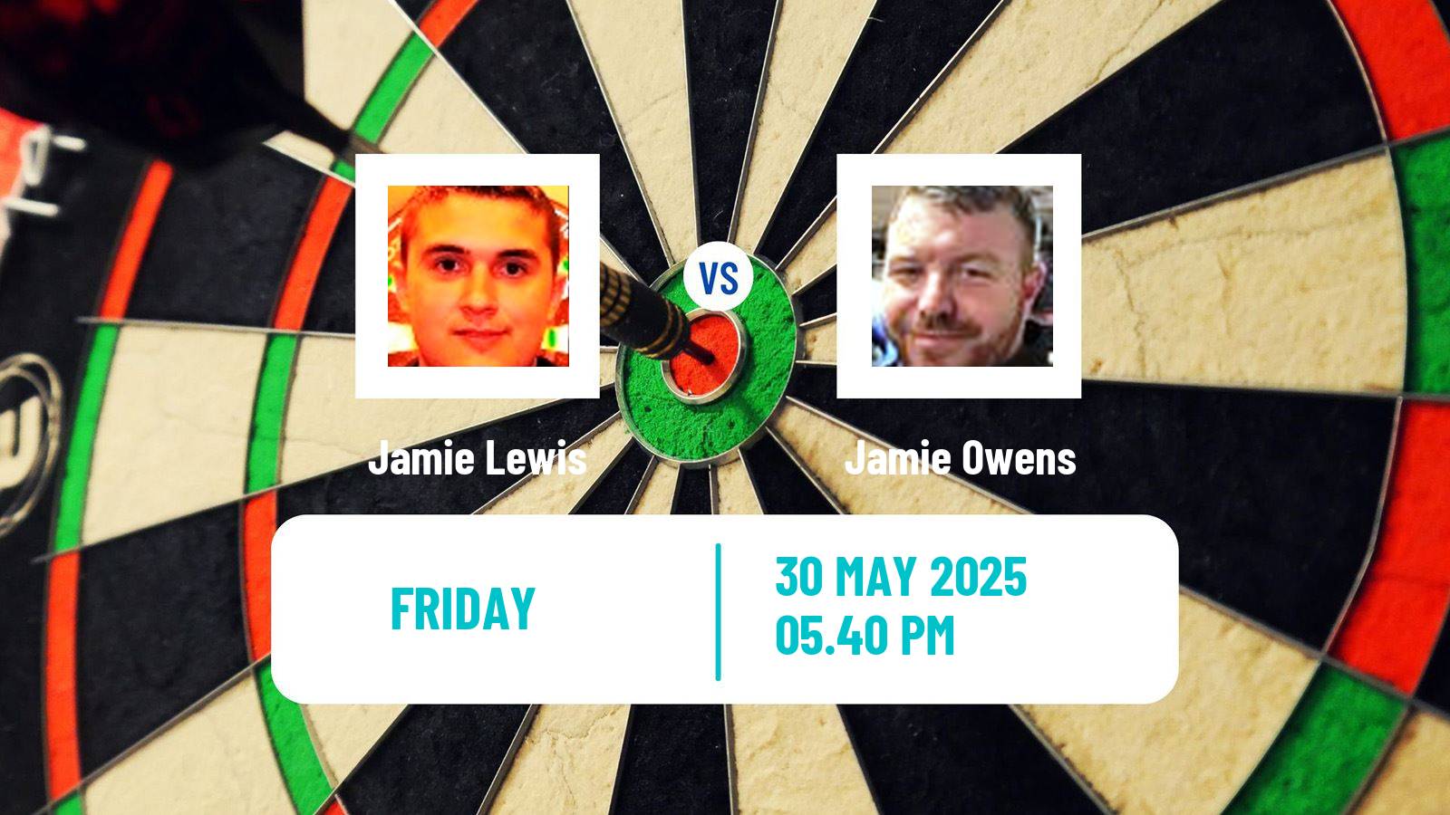 Darts Modus Super Series Jamie Lewis - Jamie Owens