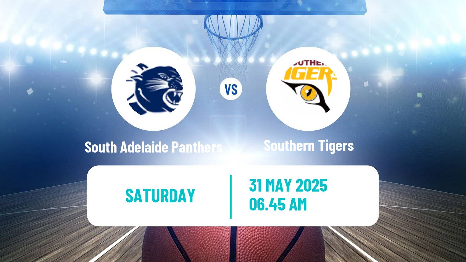 Basketball Australian NBL1 Central South Adelaide Panthers - Southern Tigers