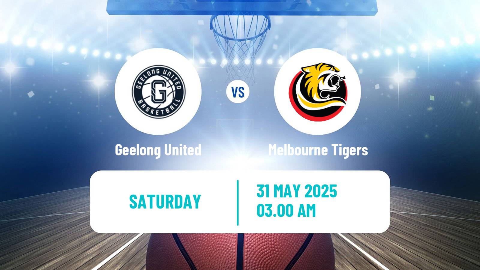Basketball Australian NBL1 South Women Geelong United - Melbourne Tigers