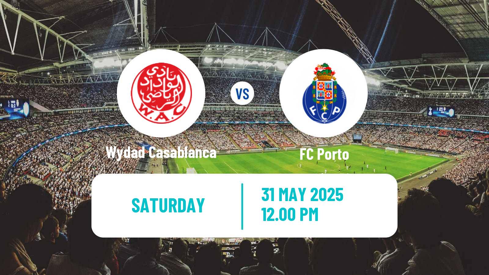 Soccer Club Friendly Wydad Casablanca - Porto