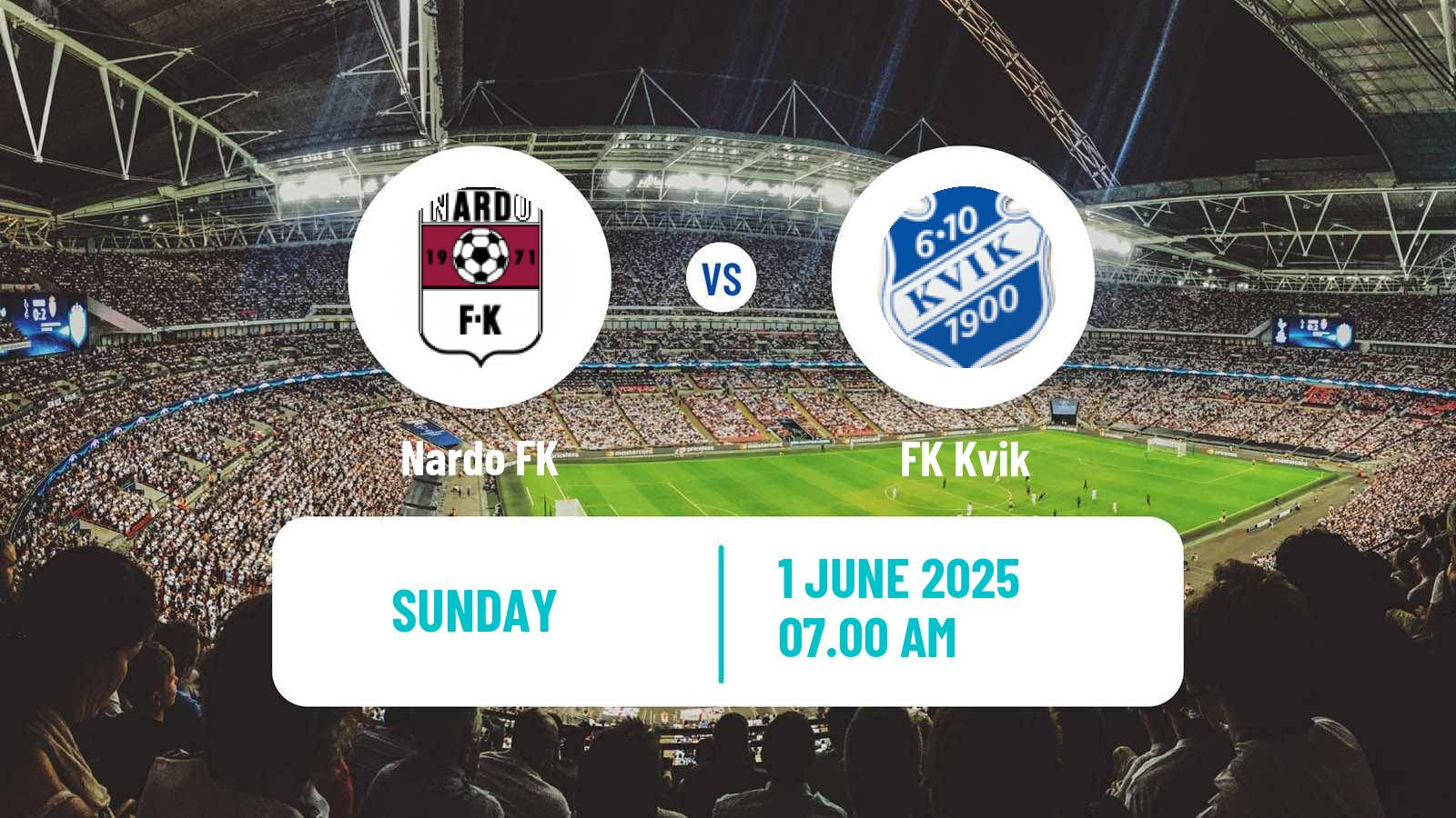 Soccer Norwegian Division 3 - Group 2 Nardo - Kvik