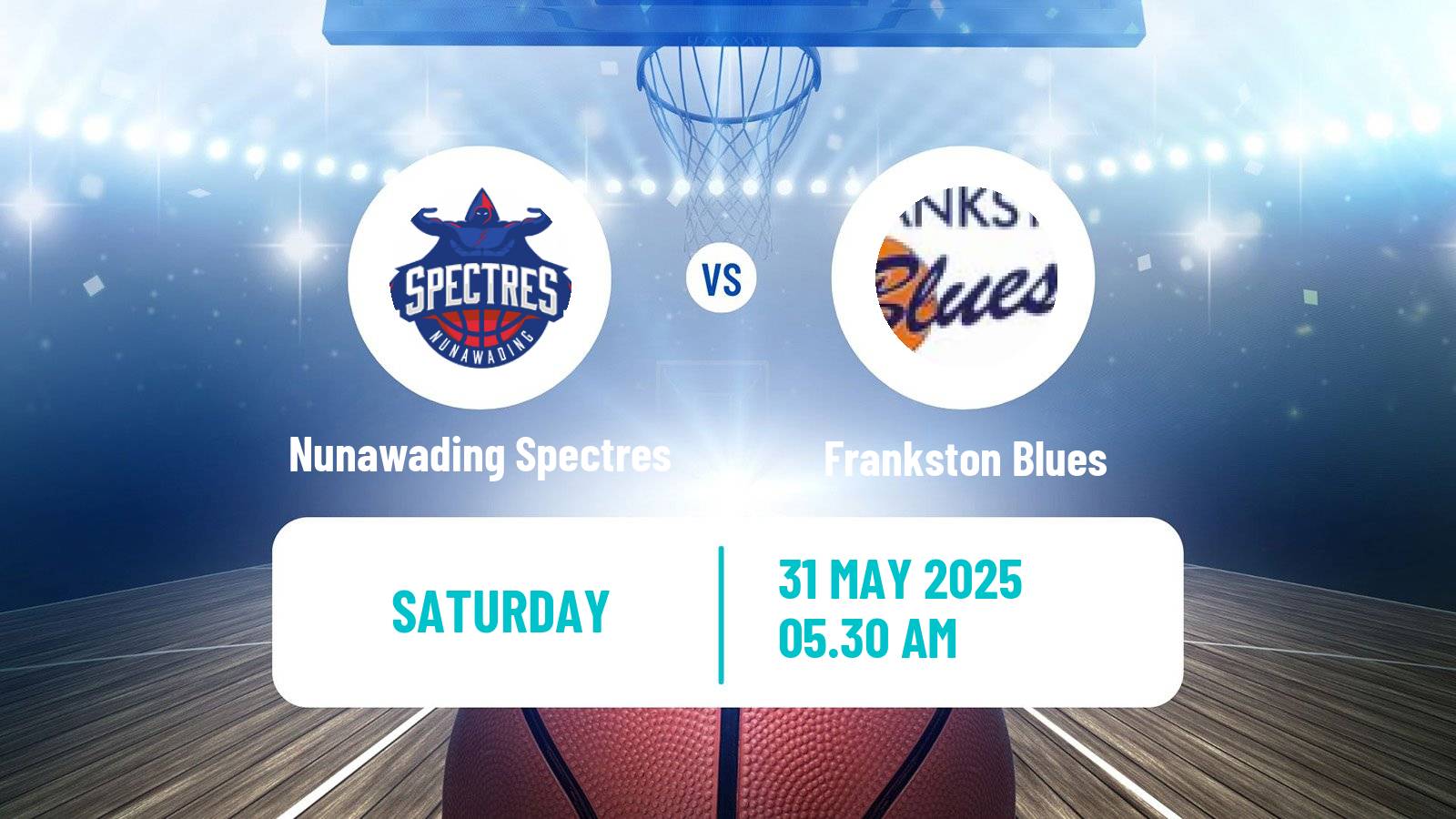 Basketball Australian NBL1 South Nunawading Spectres - Frankston Blues