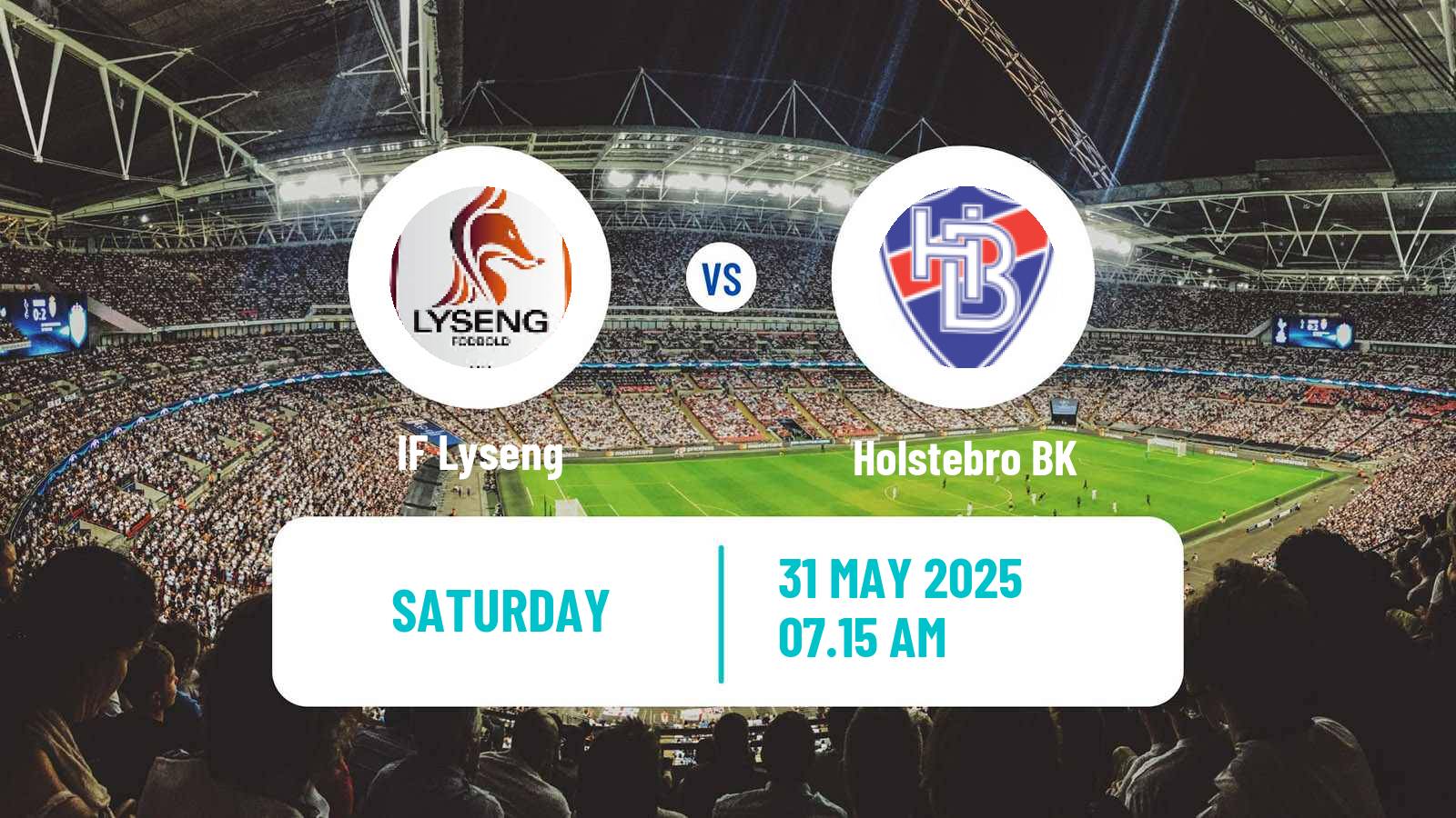 Football Danish 3 Division Lyseng - Holstebro
