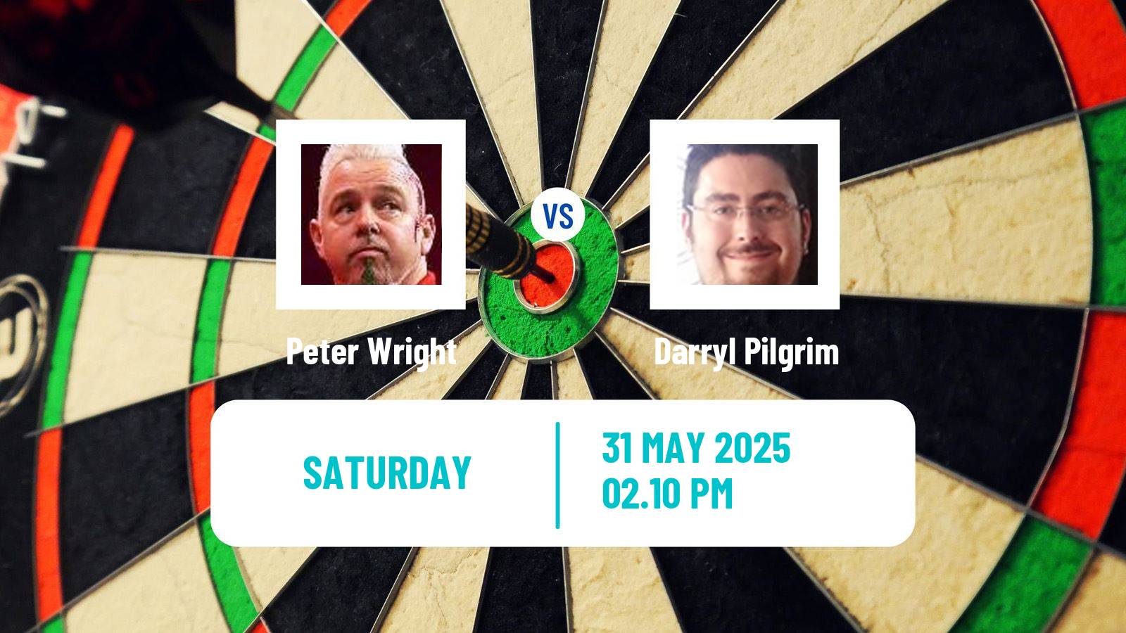 Darts European Tour 8 Peter Wright - Darryl Pilgrim