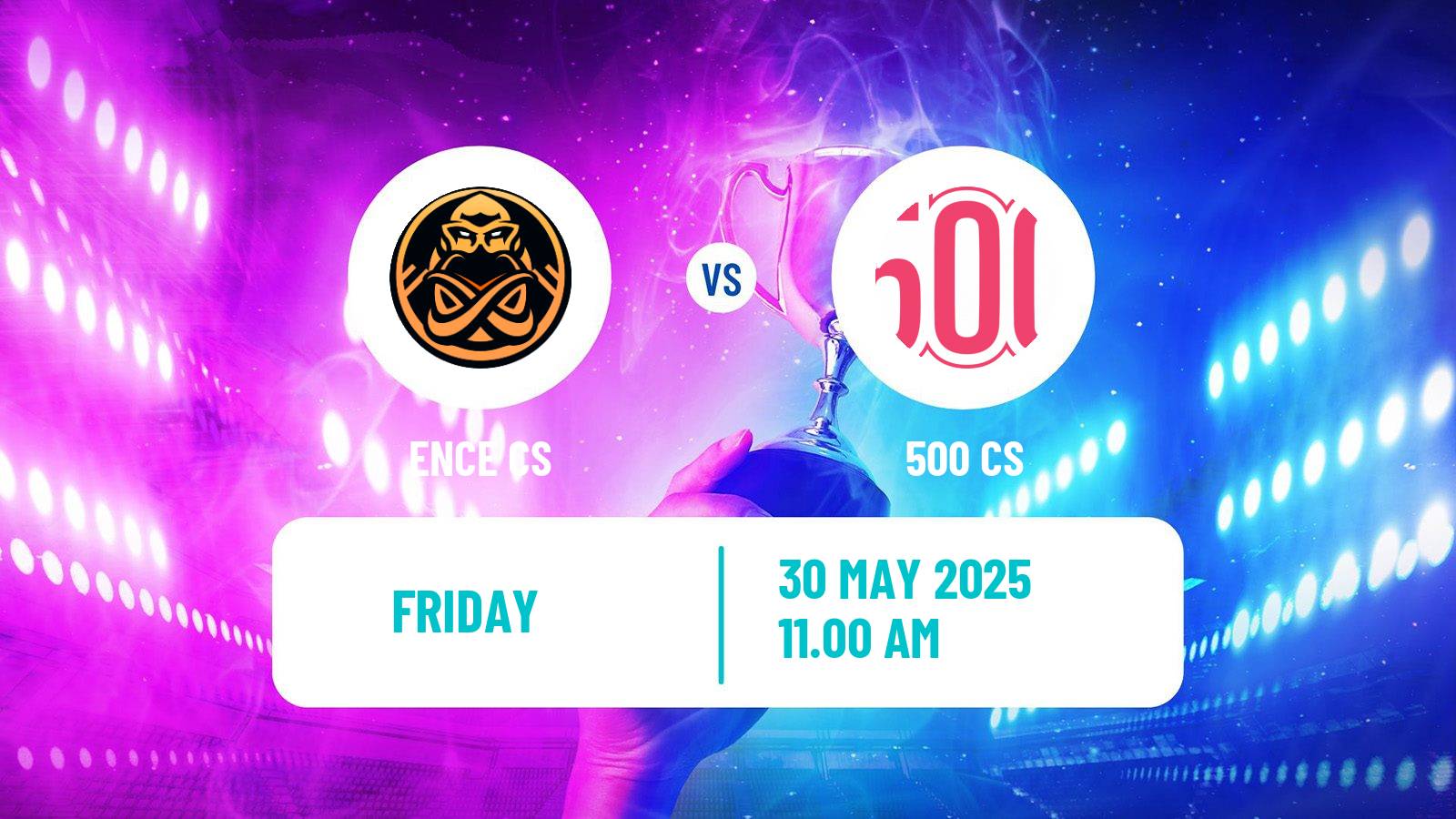 Esports Counter Strike Conquest Of Prague ENCE - 500