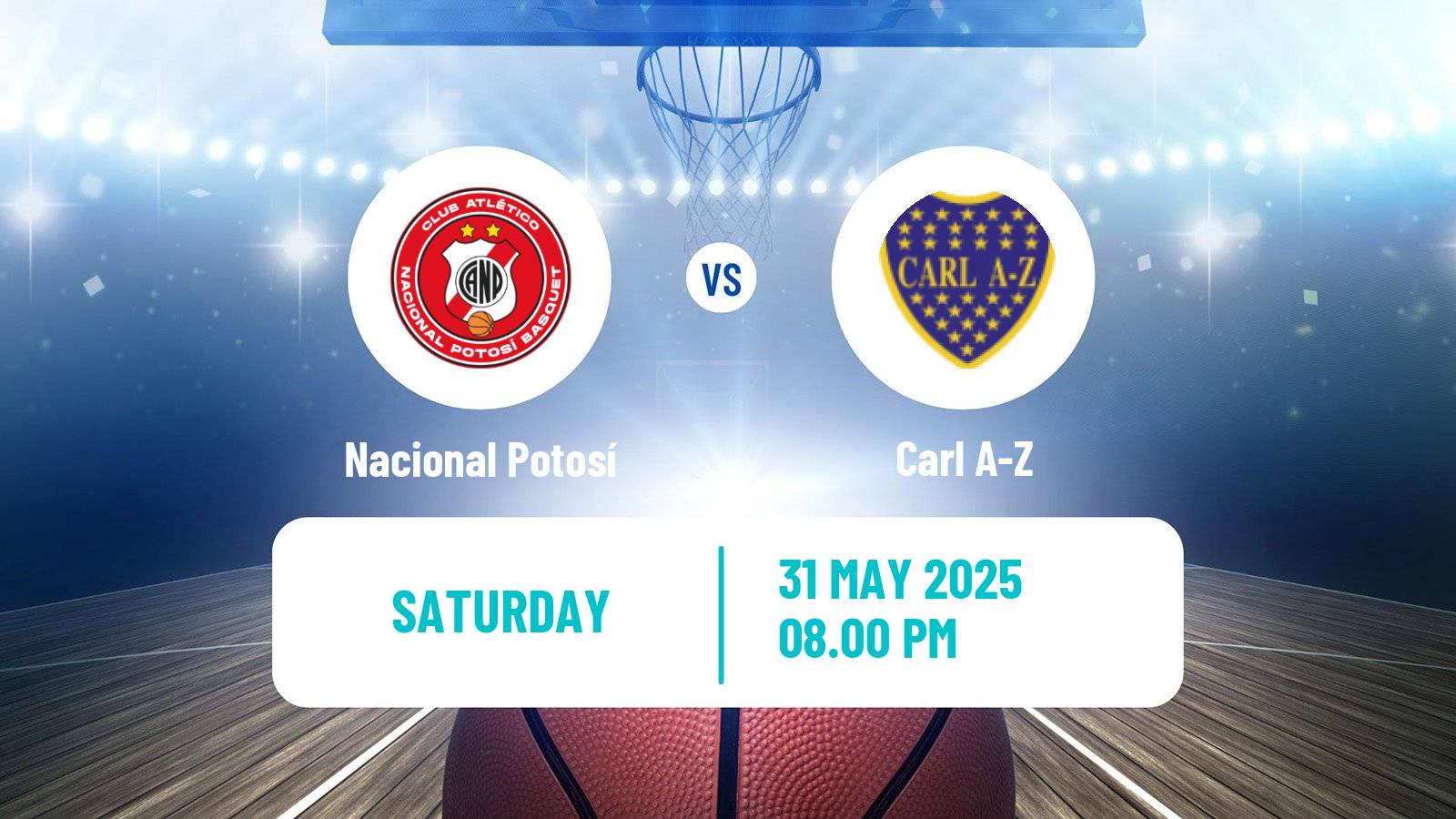 Basketball Bolivian Libobasquet Nacional Potosí - Carl A-Z