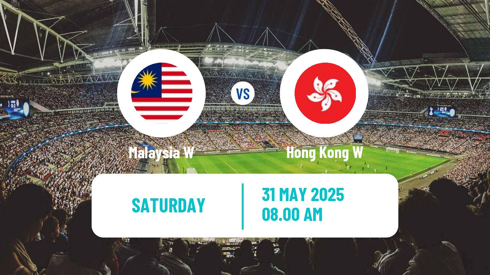 Soccer Friendly International Women Malaysia W - Hong Kong W