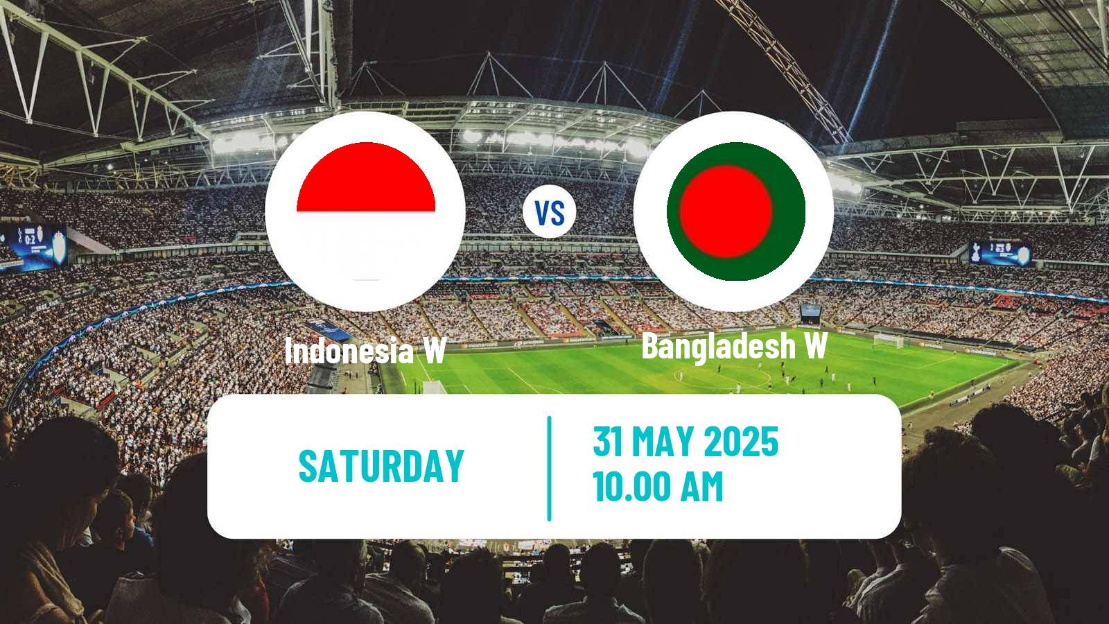 Soccer Friendly International Women Indonesia W - Bangladesh W