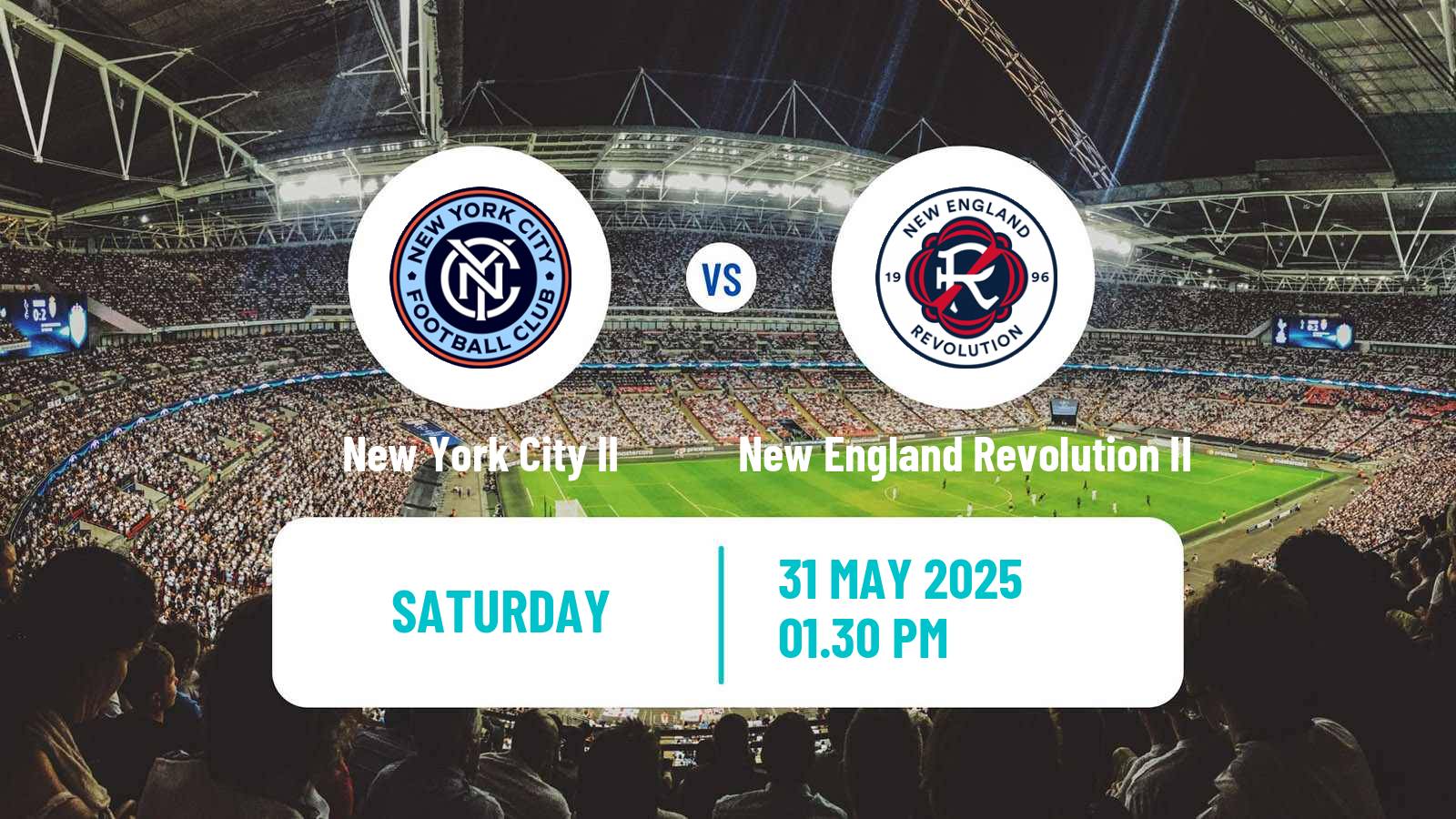 Football MLS Next Pro New York City II - New England Revolution II
