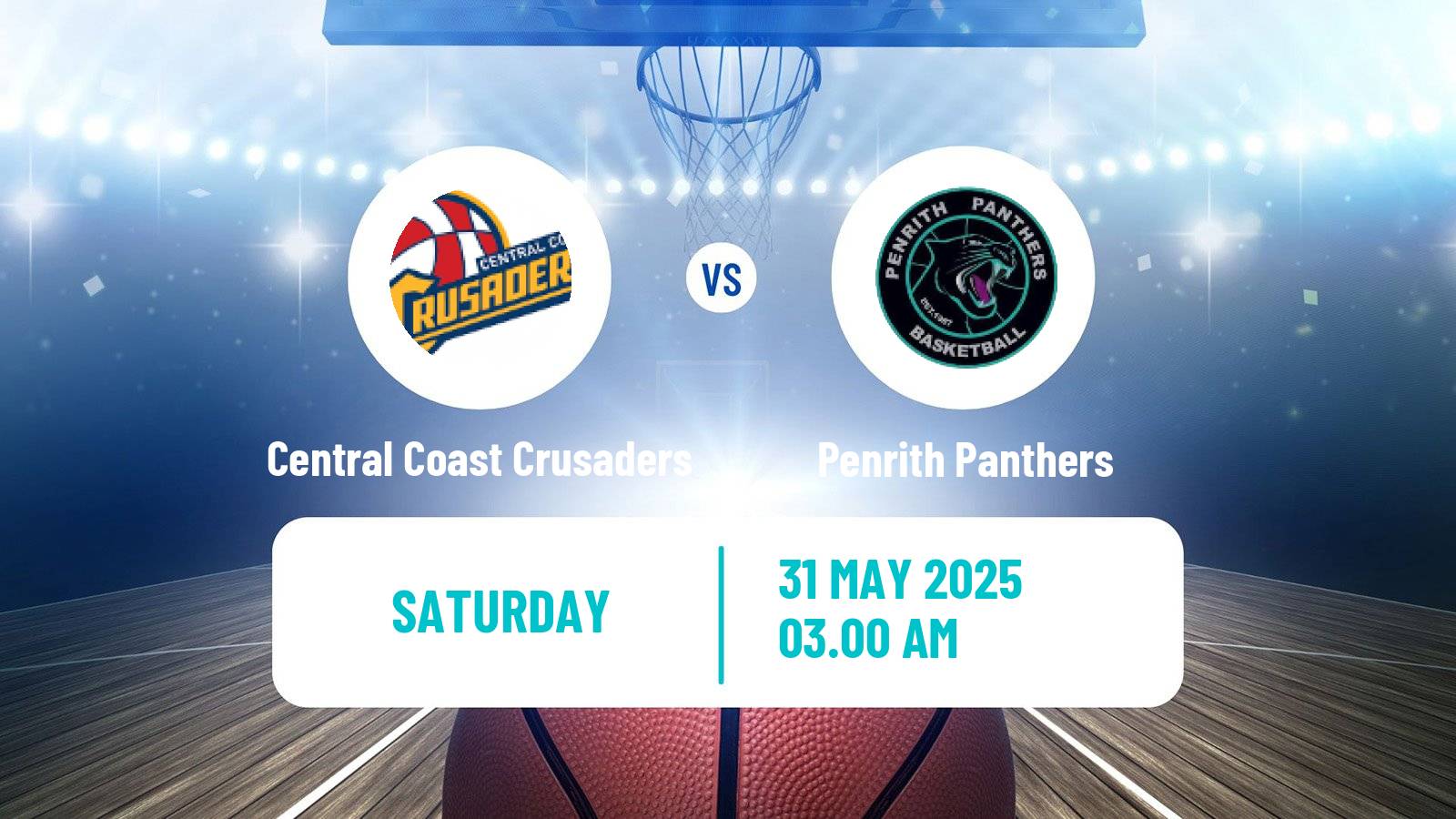 Basketball Australian NBL1 East Women Central Coast Crusaders - Penrith Panthers
