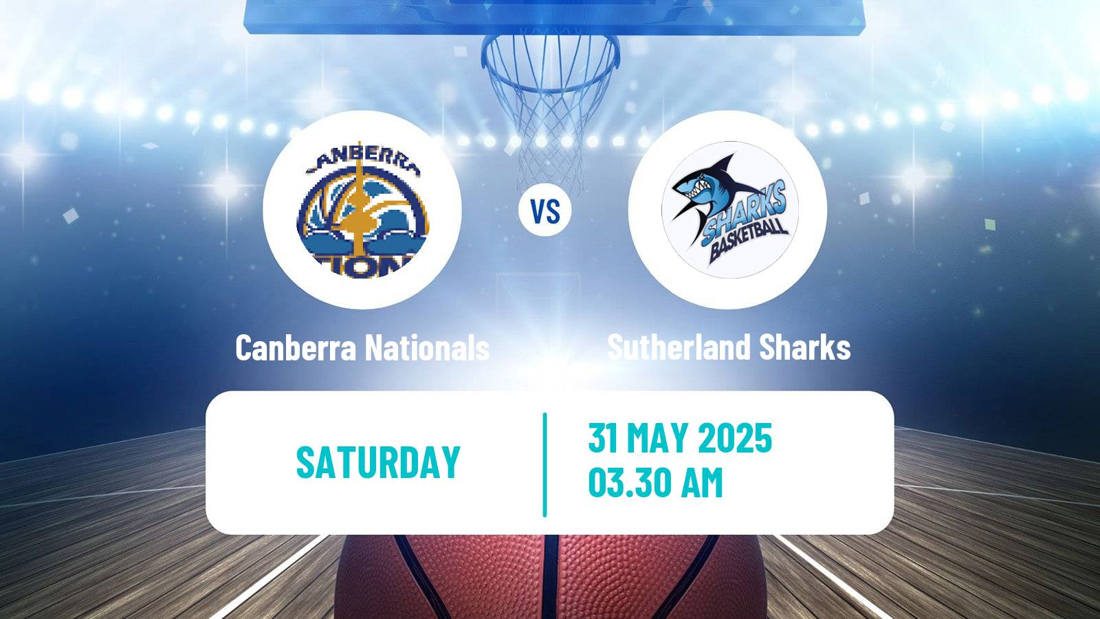 Basketball Australian NBL1 East Women Canberra Nationals - Sutherland Sharks