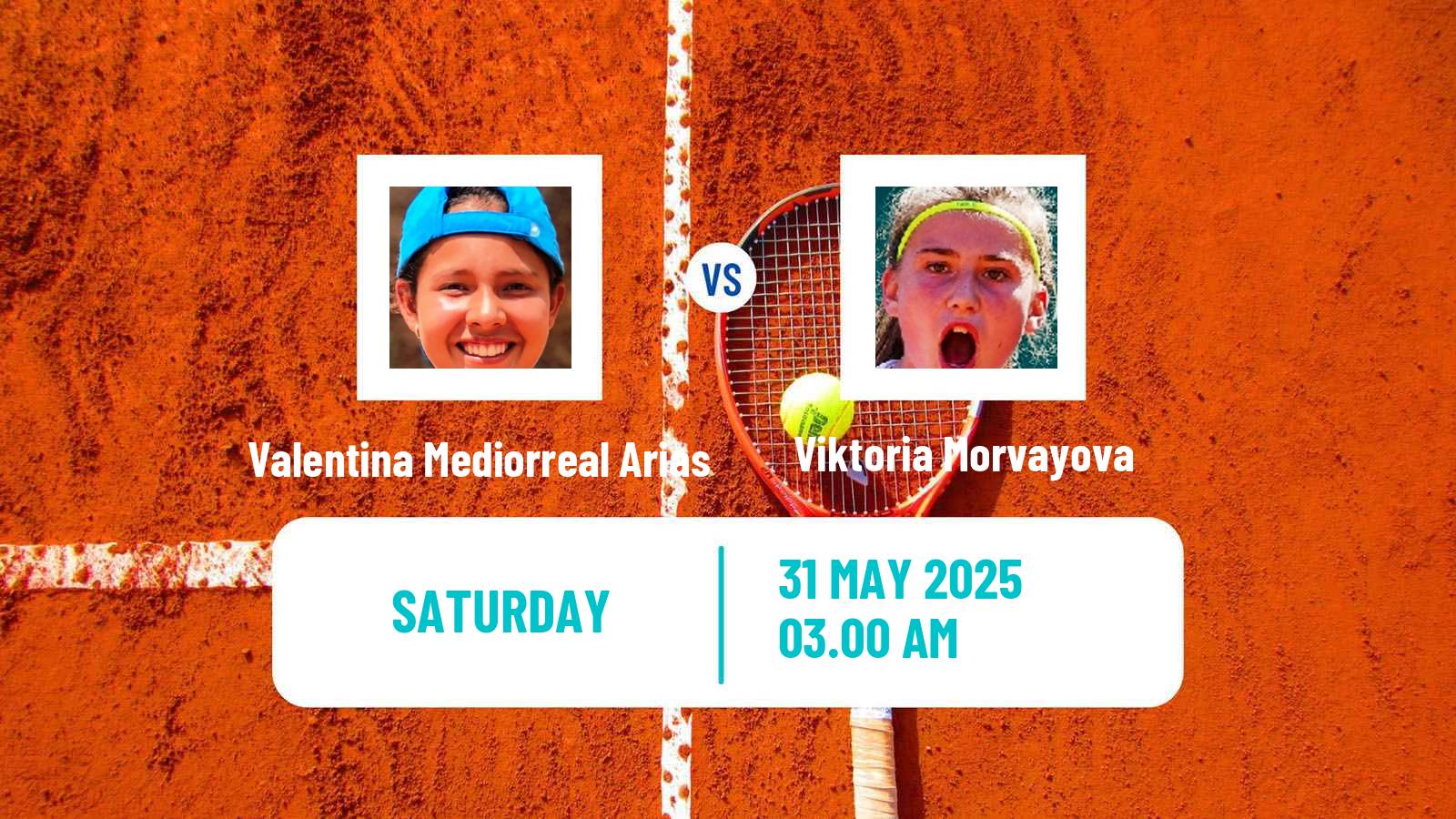 Tennis ITF W15 Kayseri Women Valentina Mediorreal Arias - Viktoria Morvayova