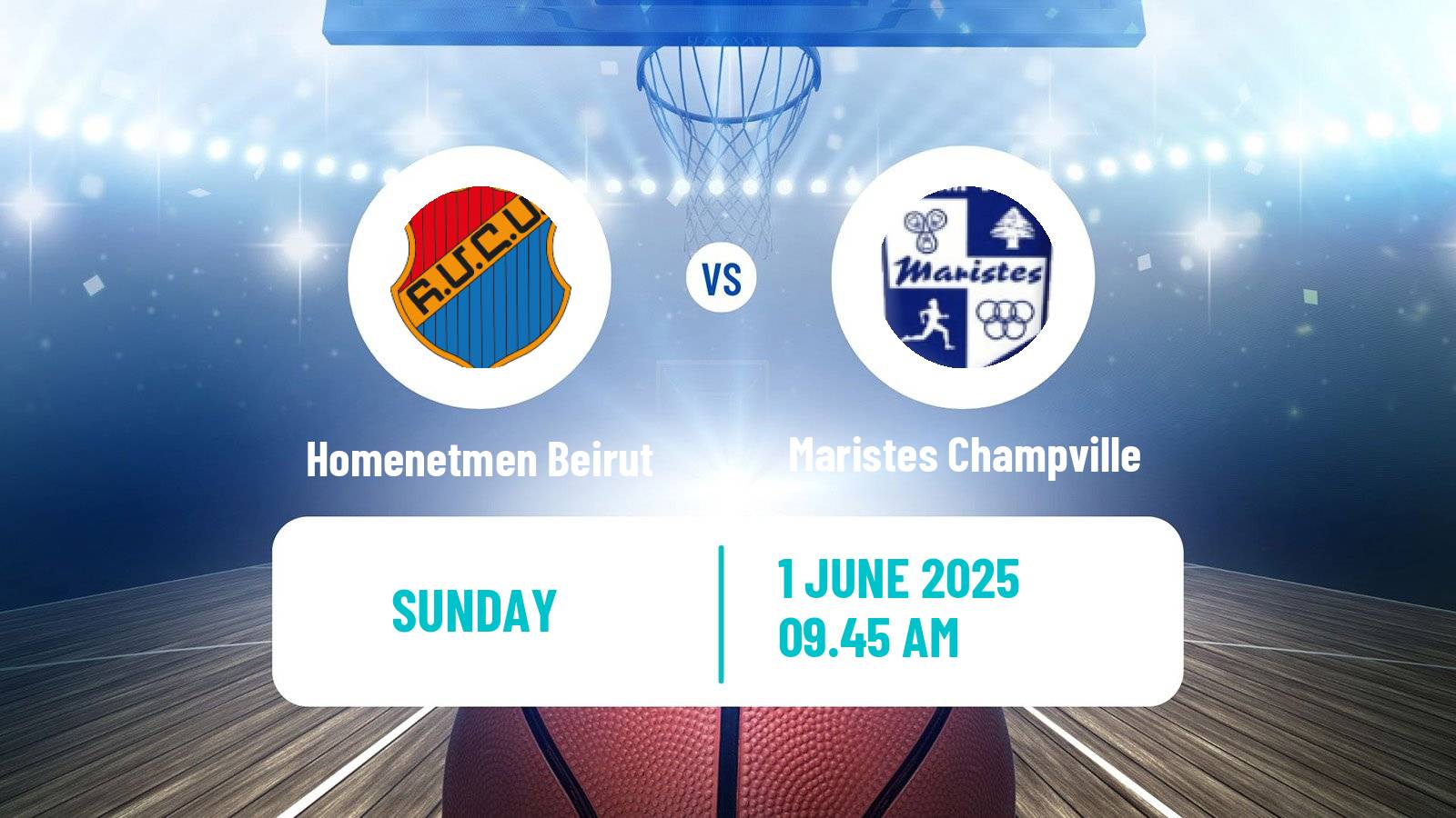 Basketball Lebanese Division 1 Basketball Homenetmen Beirut - Maristes Champville