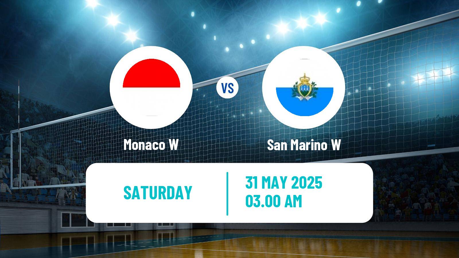 Volleyball Games of the Small States of Europe Volleyball Women Monaco W - San Marino W