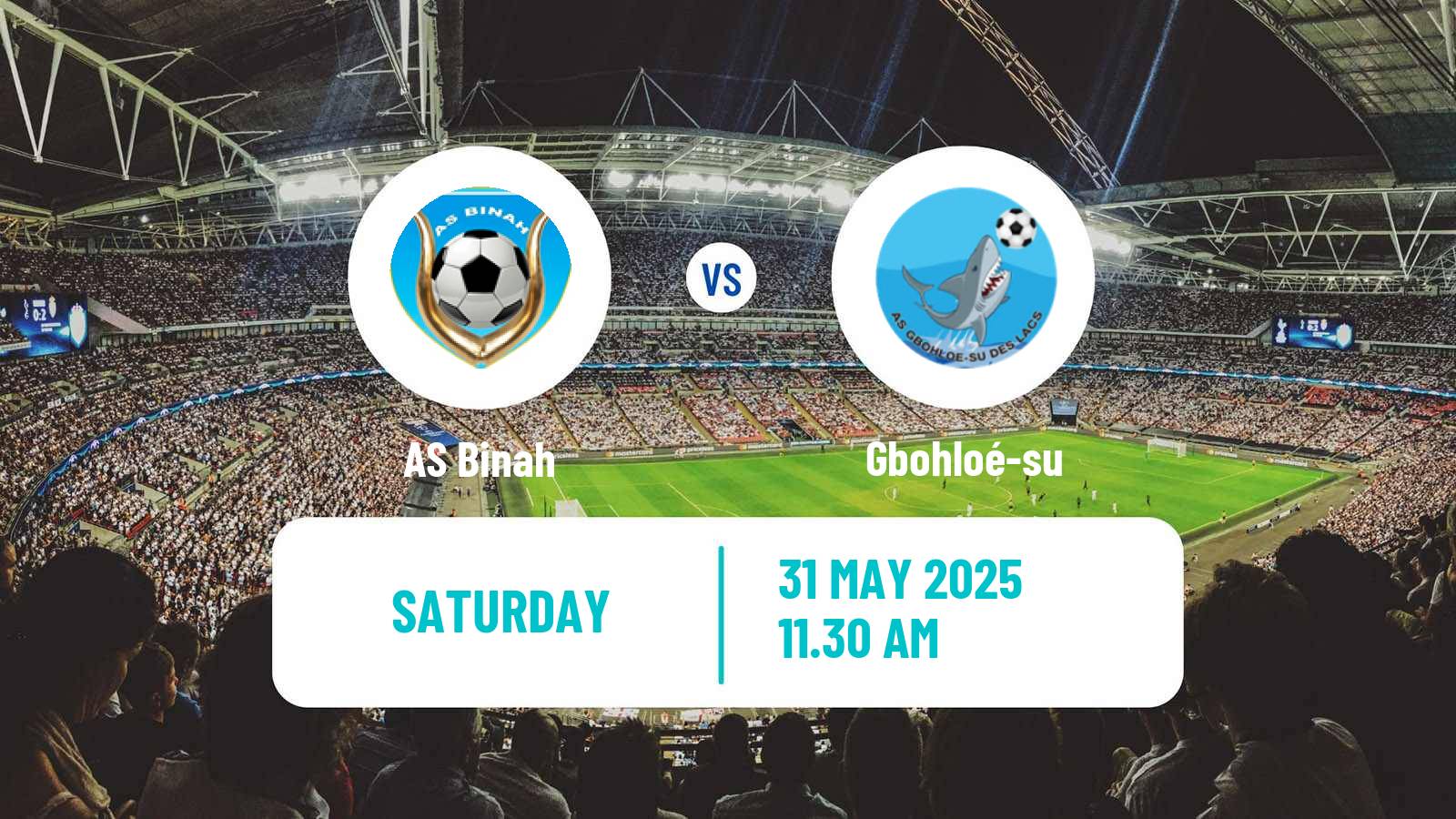 Soccer Togolese Championnat National Binah - Gbohloé-su
