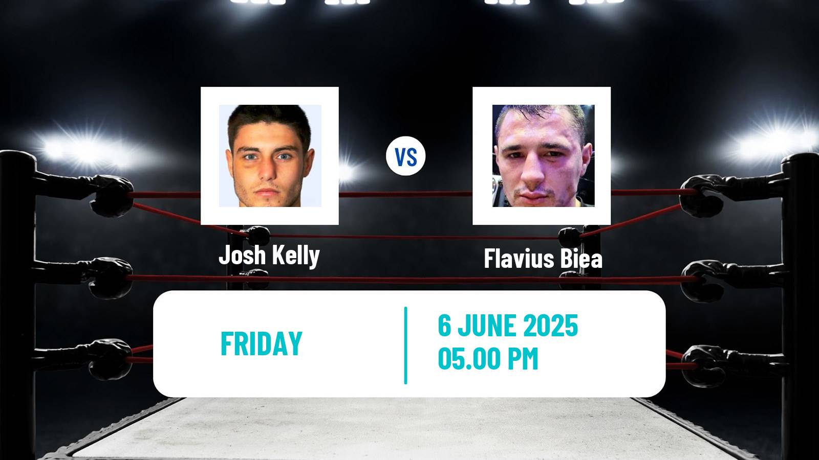 Boxing Super Welterweight Others Matches Men Josh Kelly - Flavius Biea