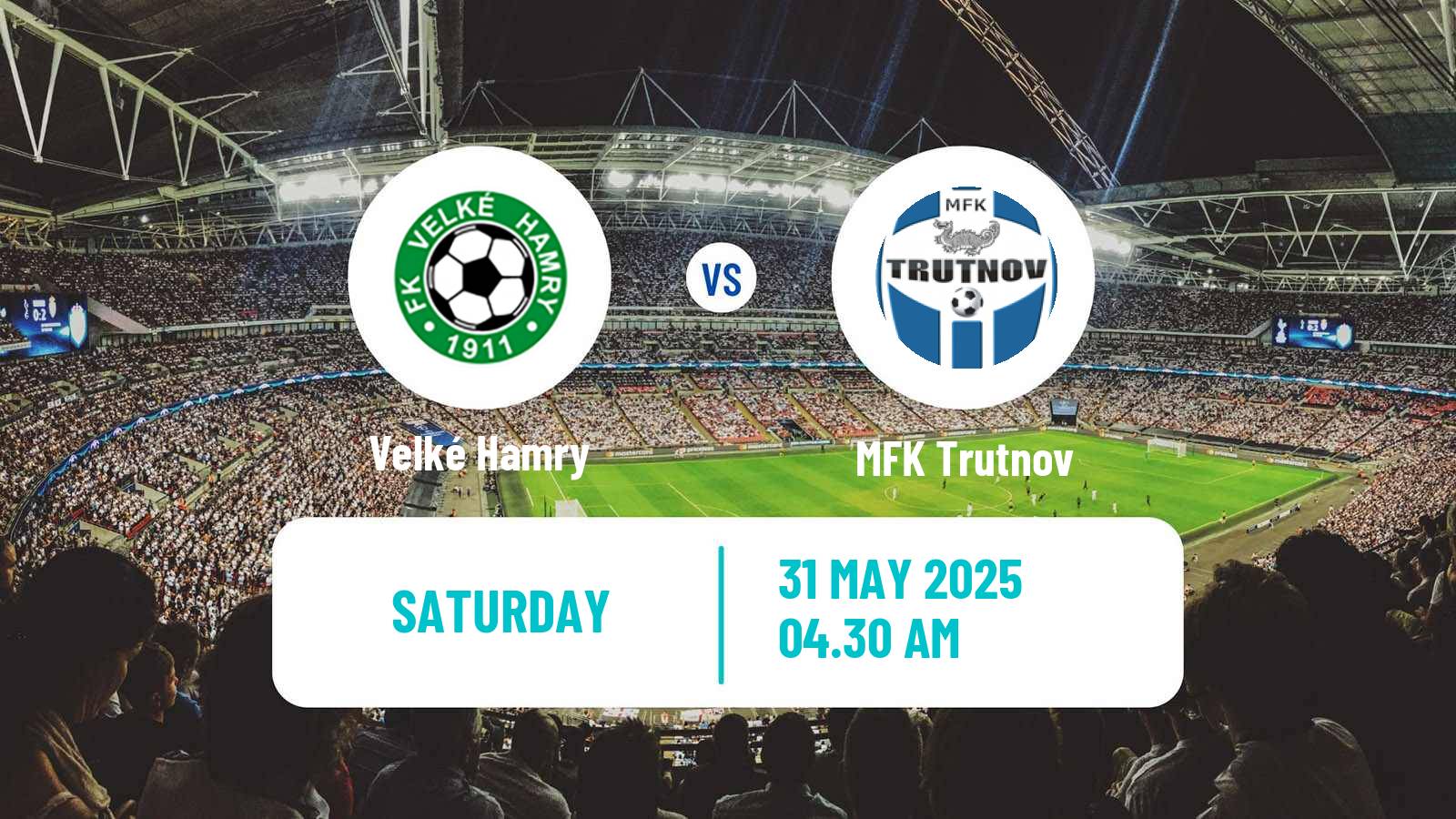 Soccer Czech Division C Velké Hamry - Trutnov
