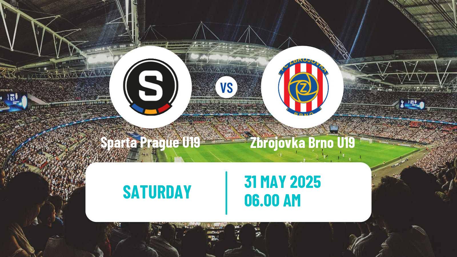 Soccer Czech U19 League Sparta Prague U19 - Zbrojovka Brno U19