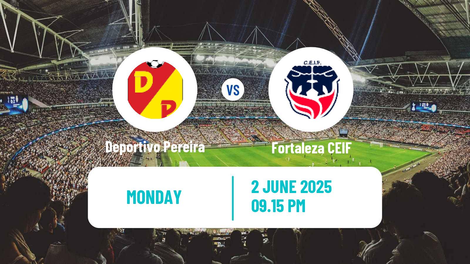 Soccer Colombian Copa Deportivo Pereira - Fortaleza CEIF