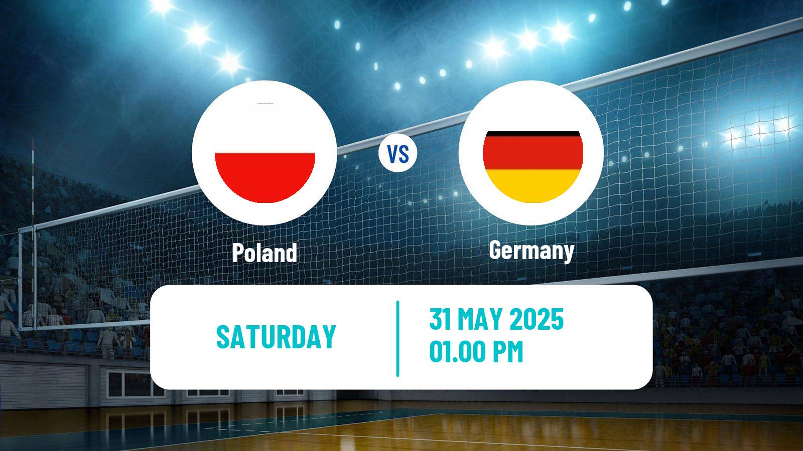 Volleyball Friendly International Volleyball Poland - Germany