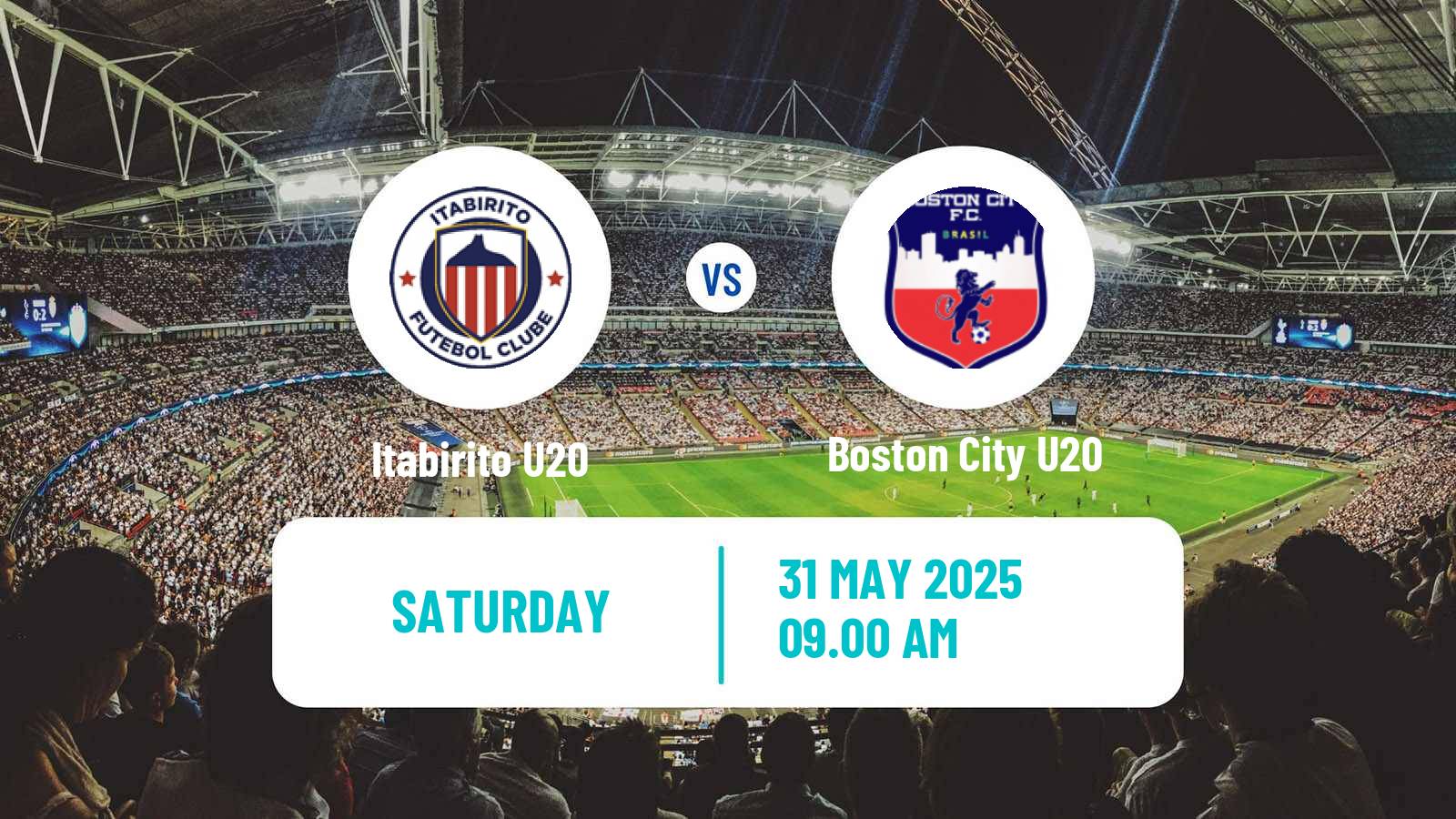 Soccer Brazilian Mineiro U20 Itabirito U20 - Boston City U20