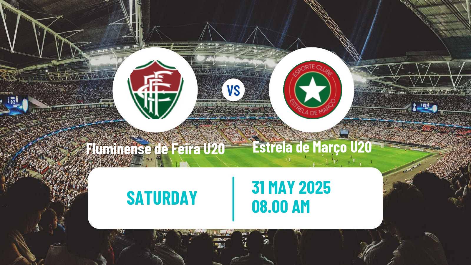 Soccer Brazilian Baiano U20 Fluminense de Feira U20 - Estrela de Março U20