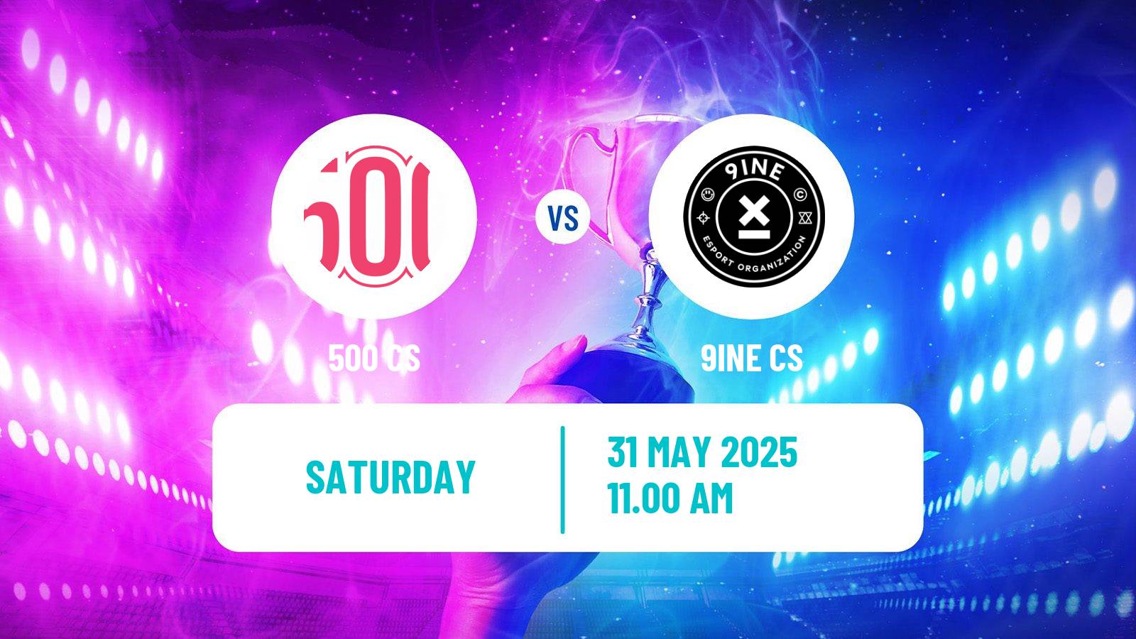 Esports Counter Strike Conquest Of Prague 500 - 9INE