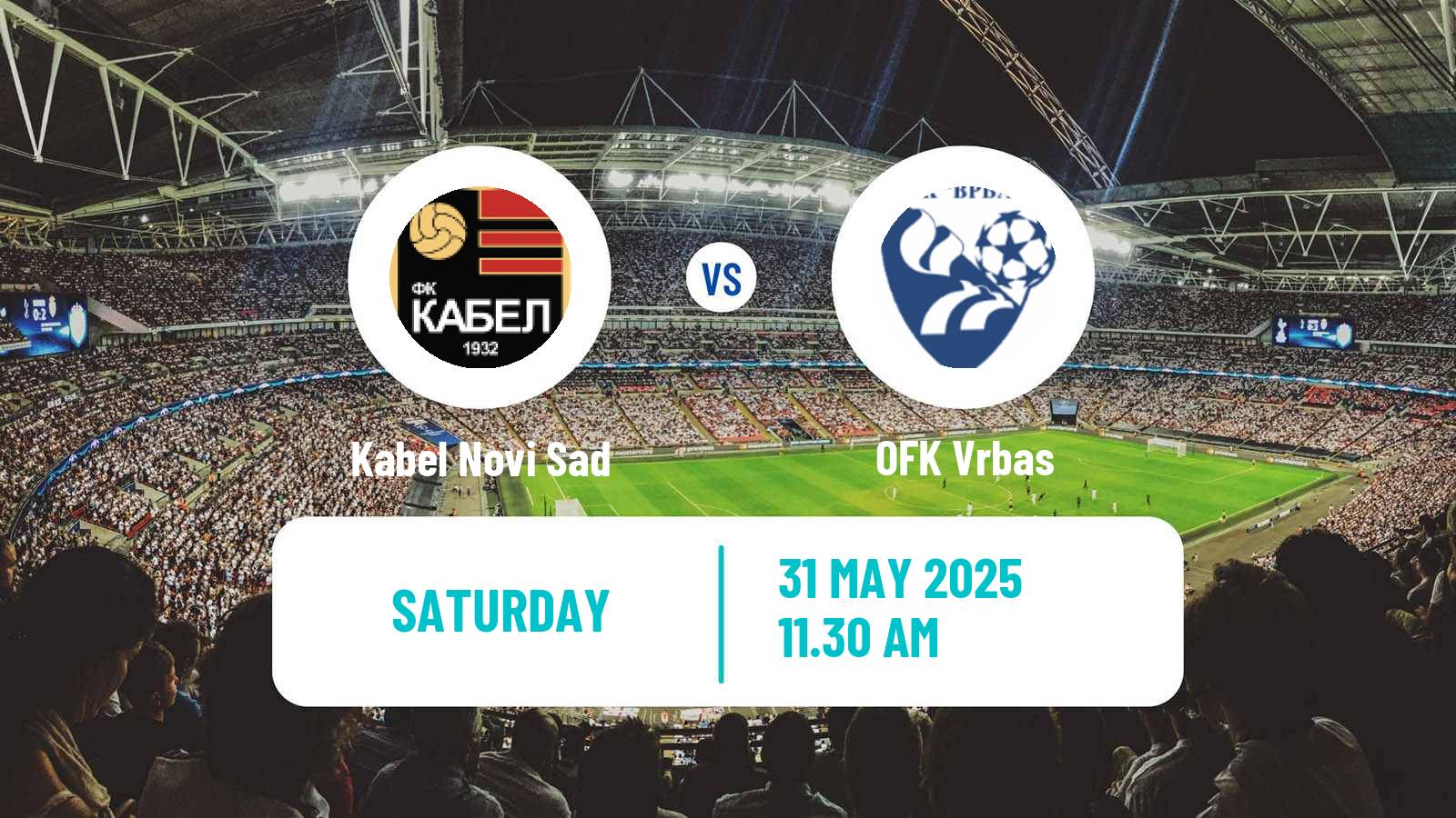 Football Serbian Srpska Liga - Vojvodina Kabel Novi Sad - Vrbas