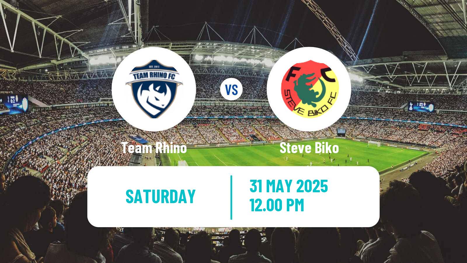 Soccer Gambian GFA League Team Rhino - Steve Biko