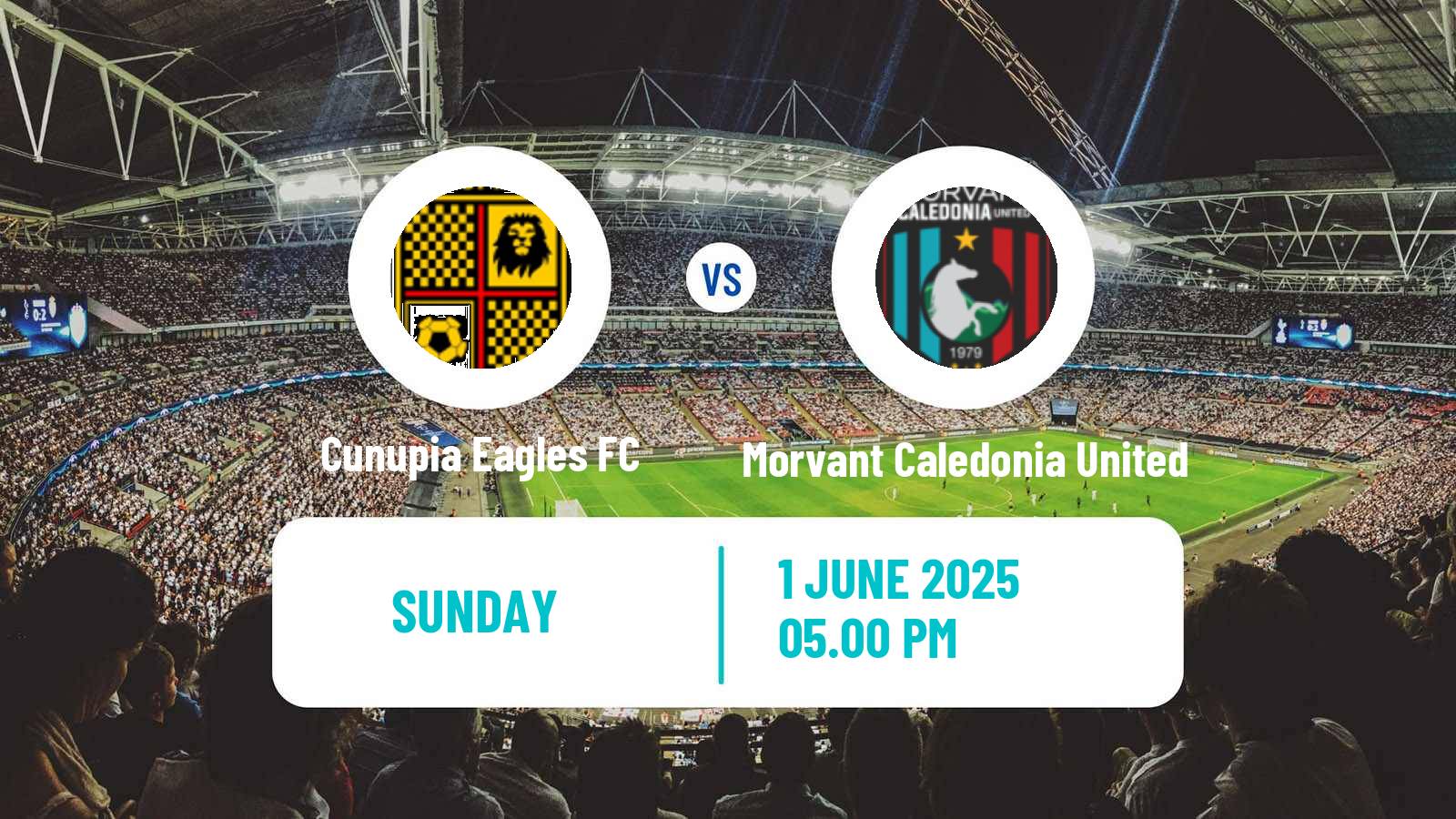 Soccer Trinidad and Tobago Premier League Cunupia Eagles FC - Morvant Caledonia United