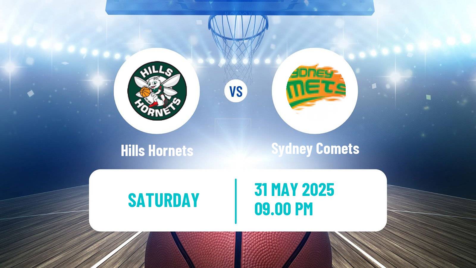 Basketball Australian NBL1 East Women Hills Hornets - Sydney Comets