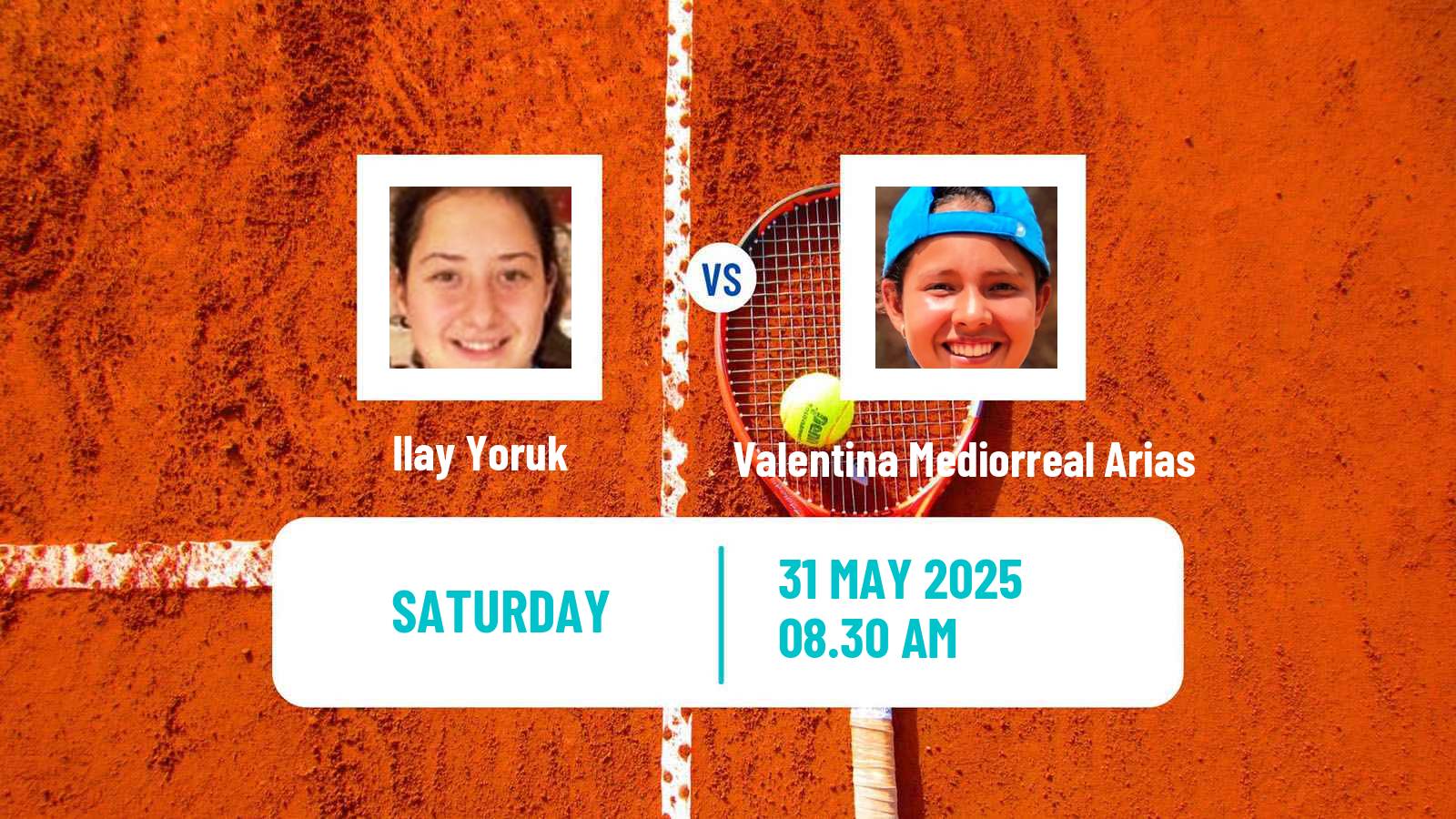 Tennis ITF W15 Kayseri Women Ilay Yoruk - Valentina Mediorreal Arias