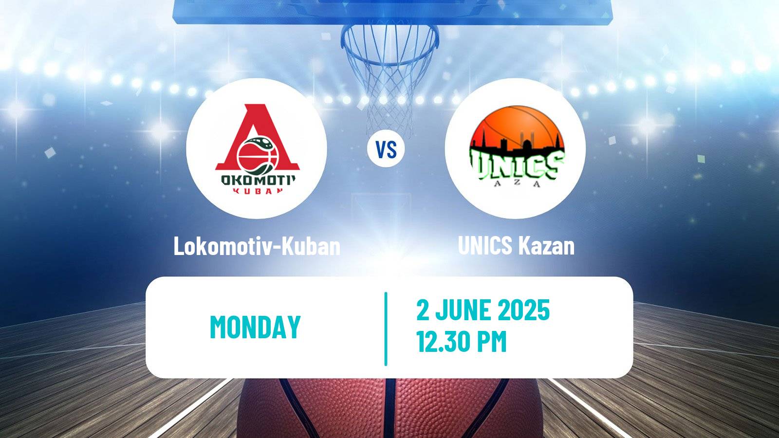 Basketball VTB United League Lokomotiv-Kuban - UNICS
